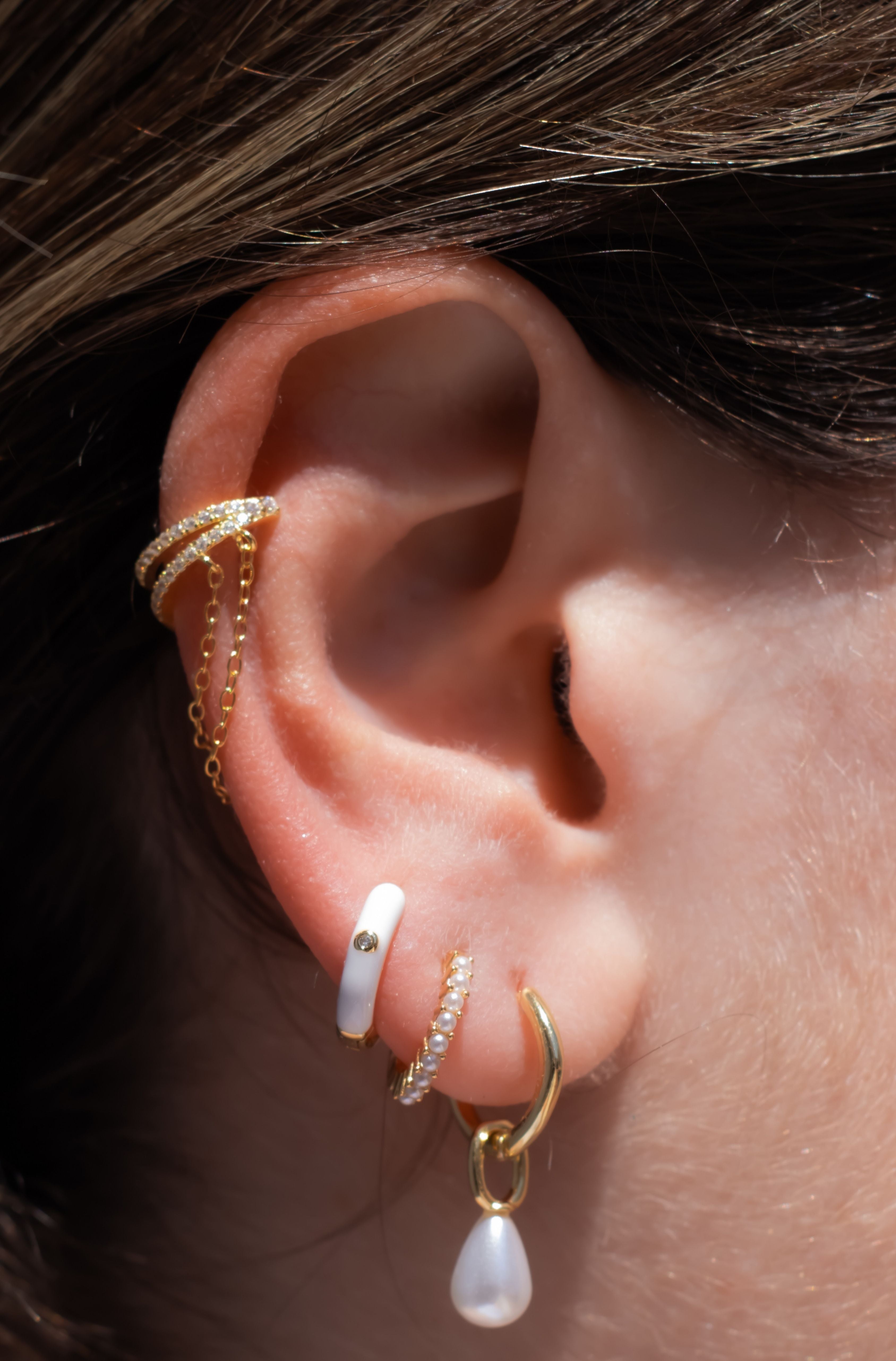 Martha Chain Earcuff