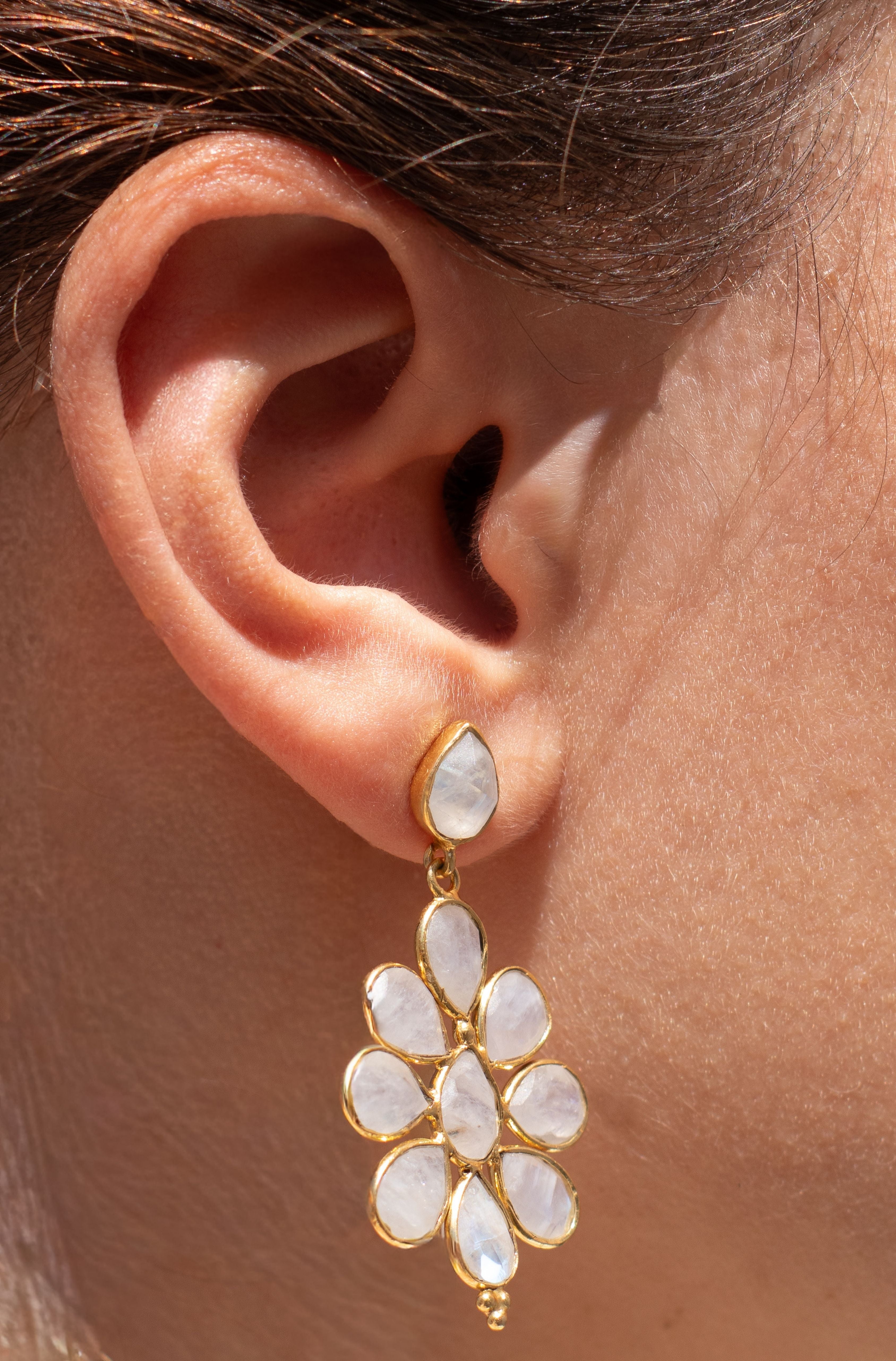 Laguna Moon Earrings - Pair
