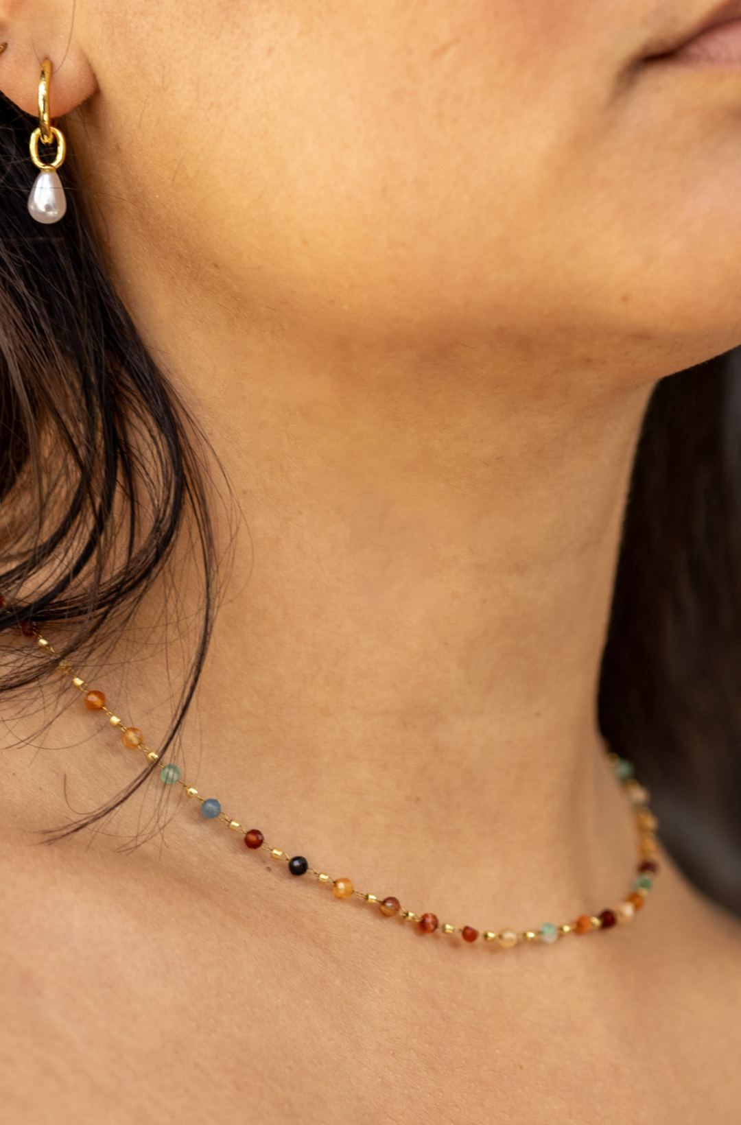 Salt Necklace - Citrine