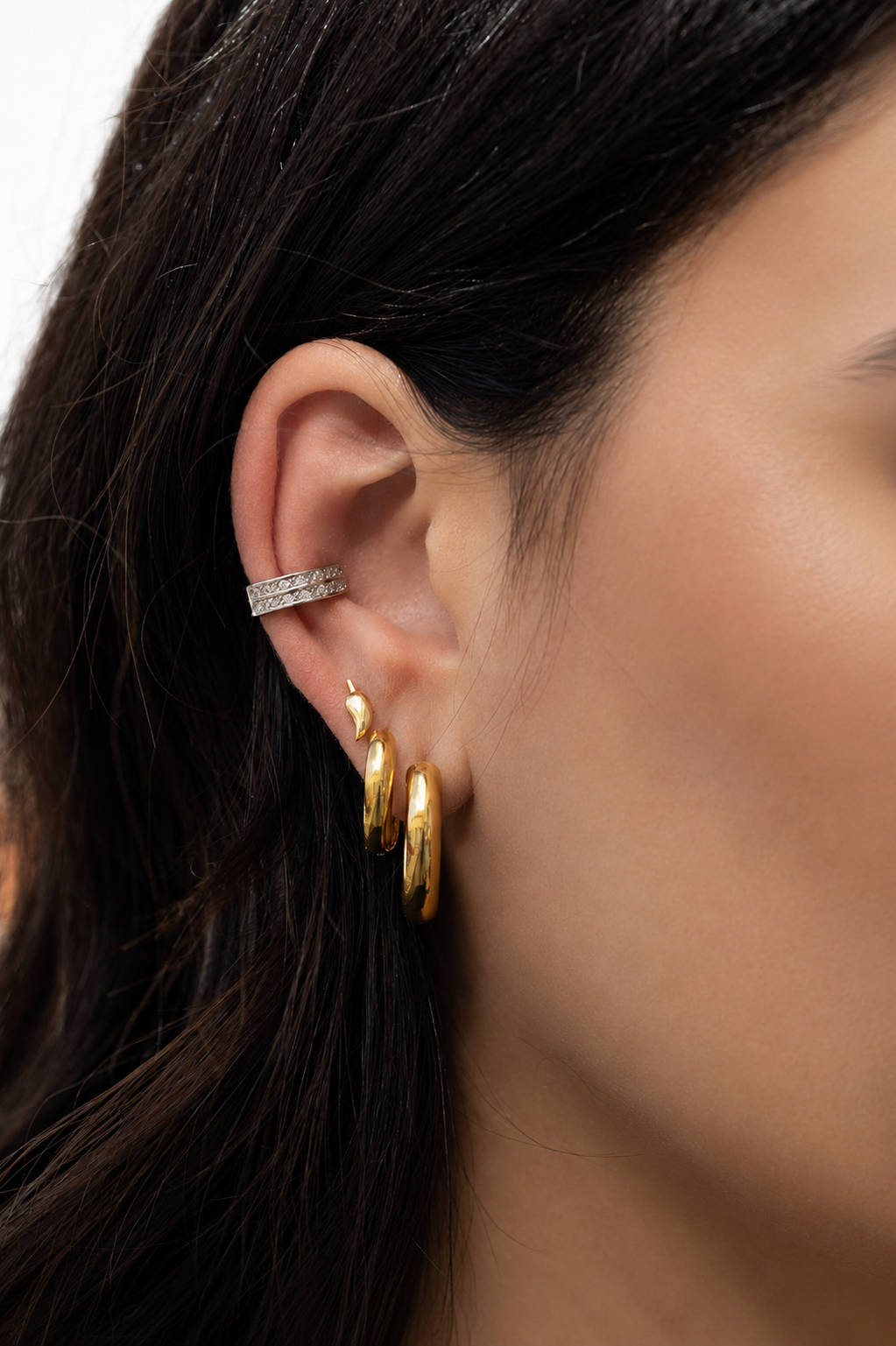 Silver Line Earcuff
