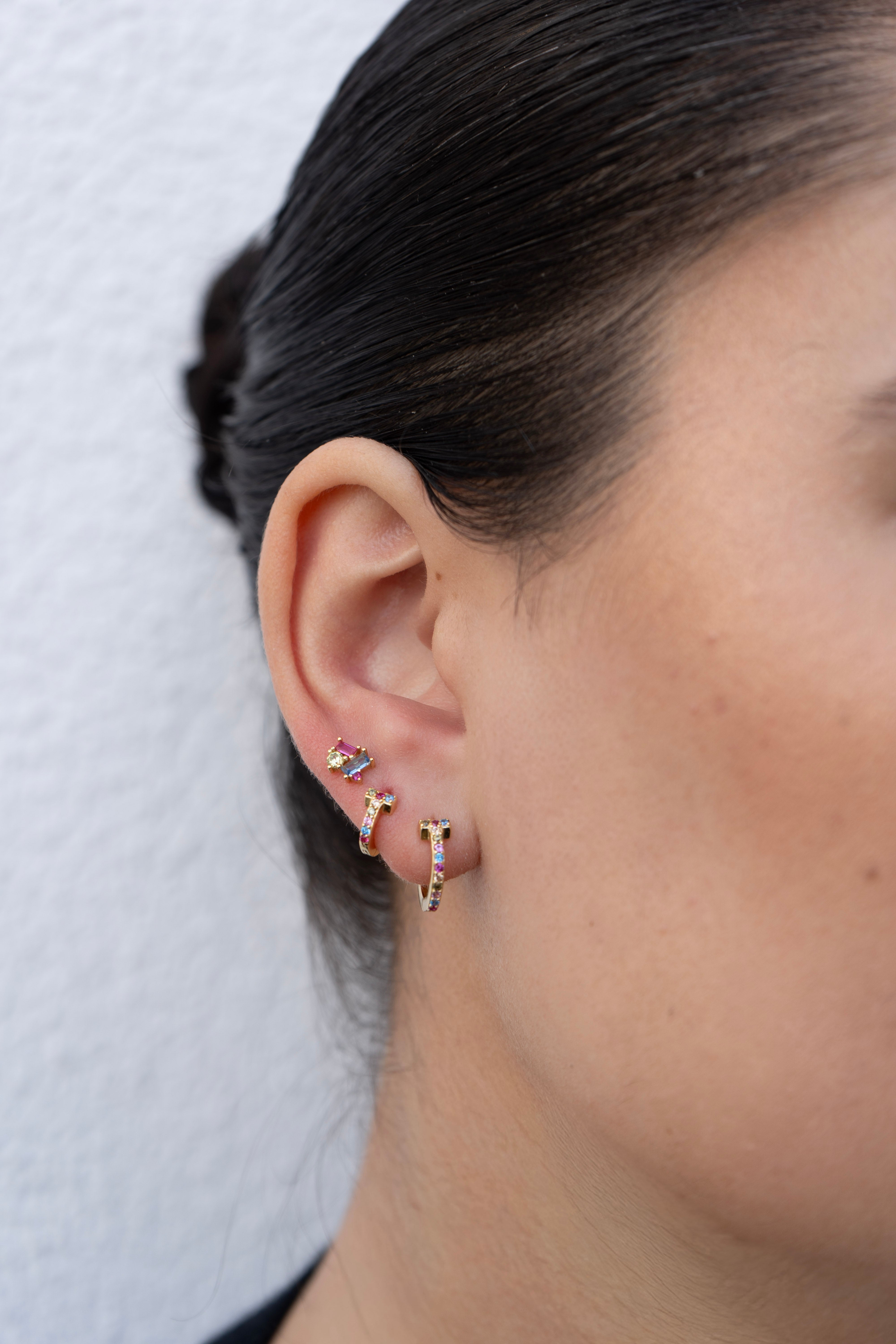 Midi Tiana Multicolor Hoop