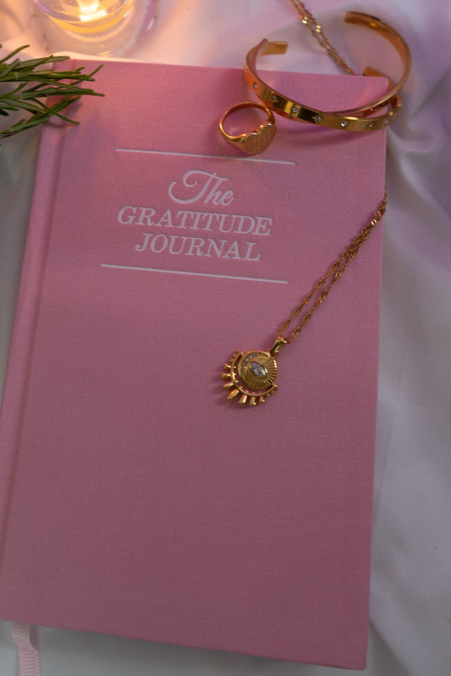 Pink Gratitude Journal
