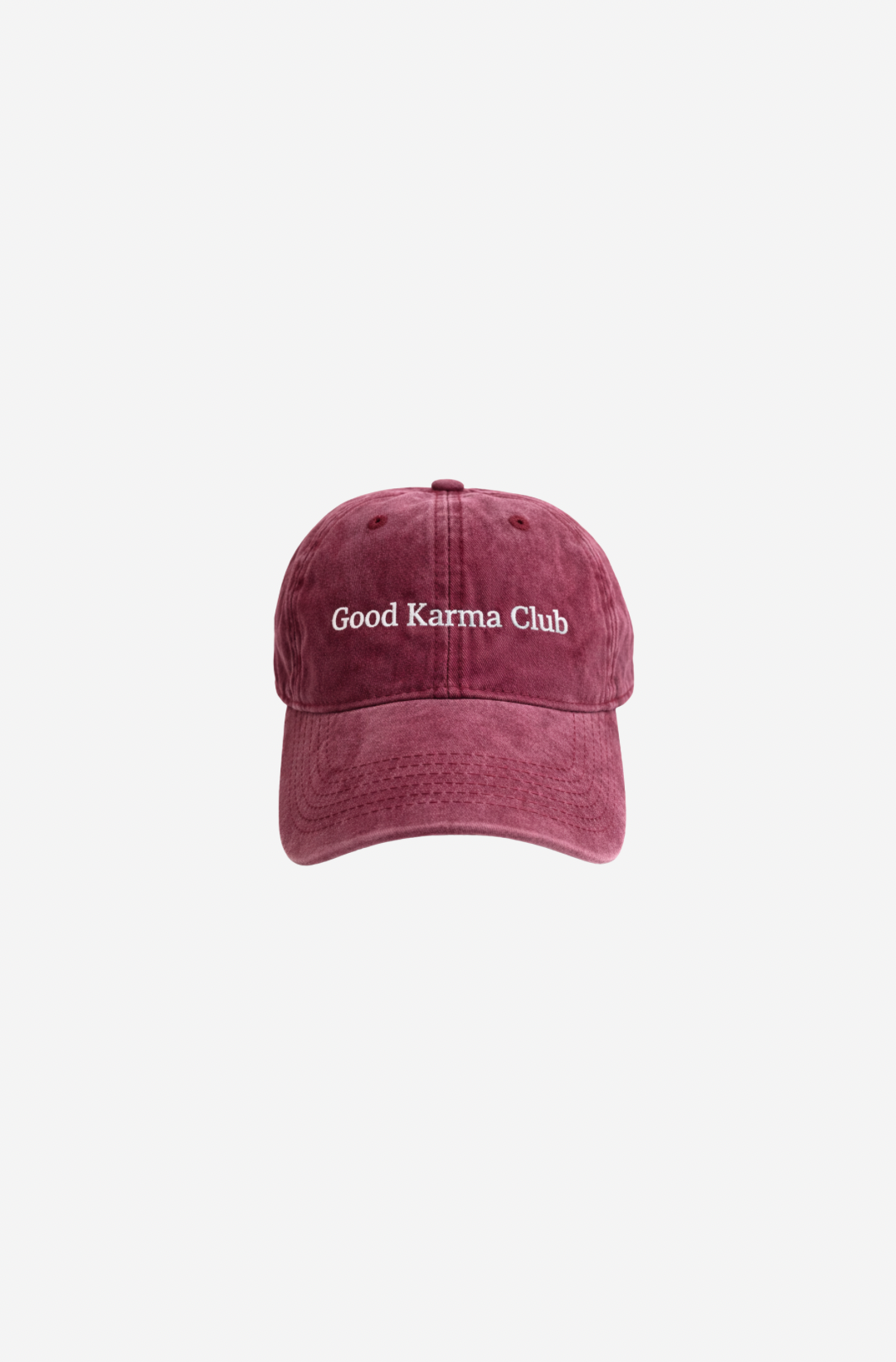 Good Karma Club Cap Bordeaux