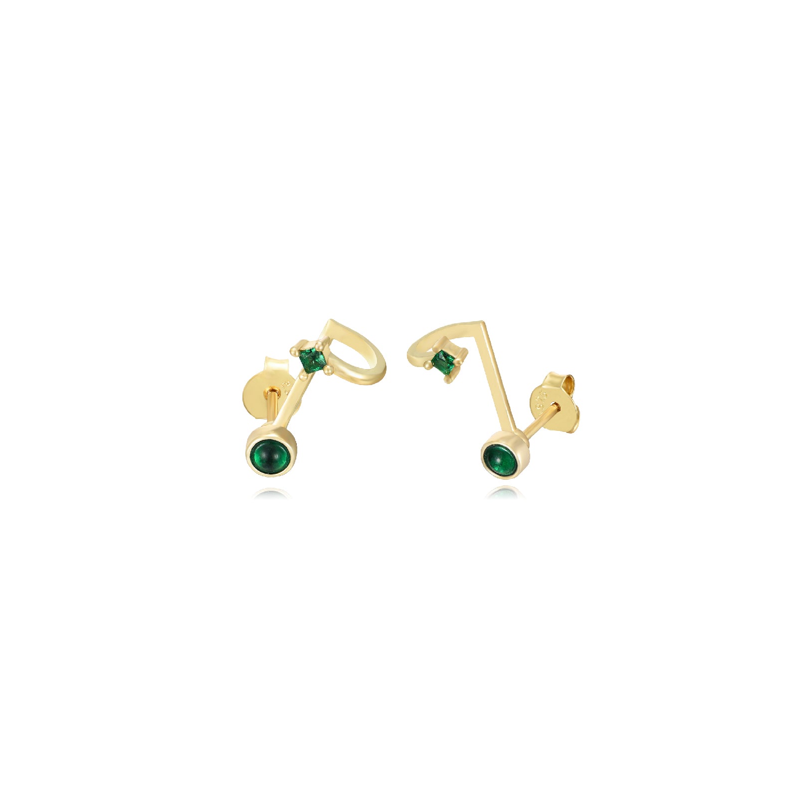 Green Carmen Earrings