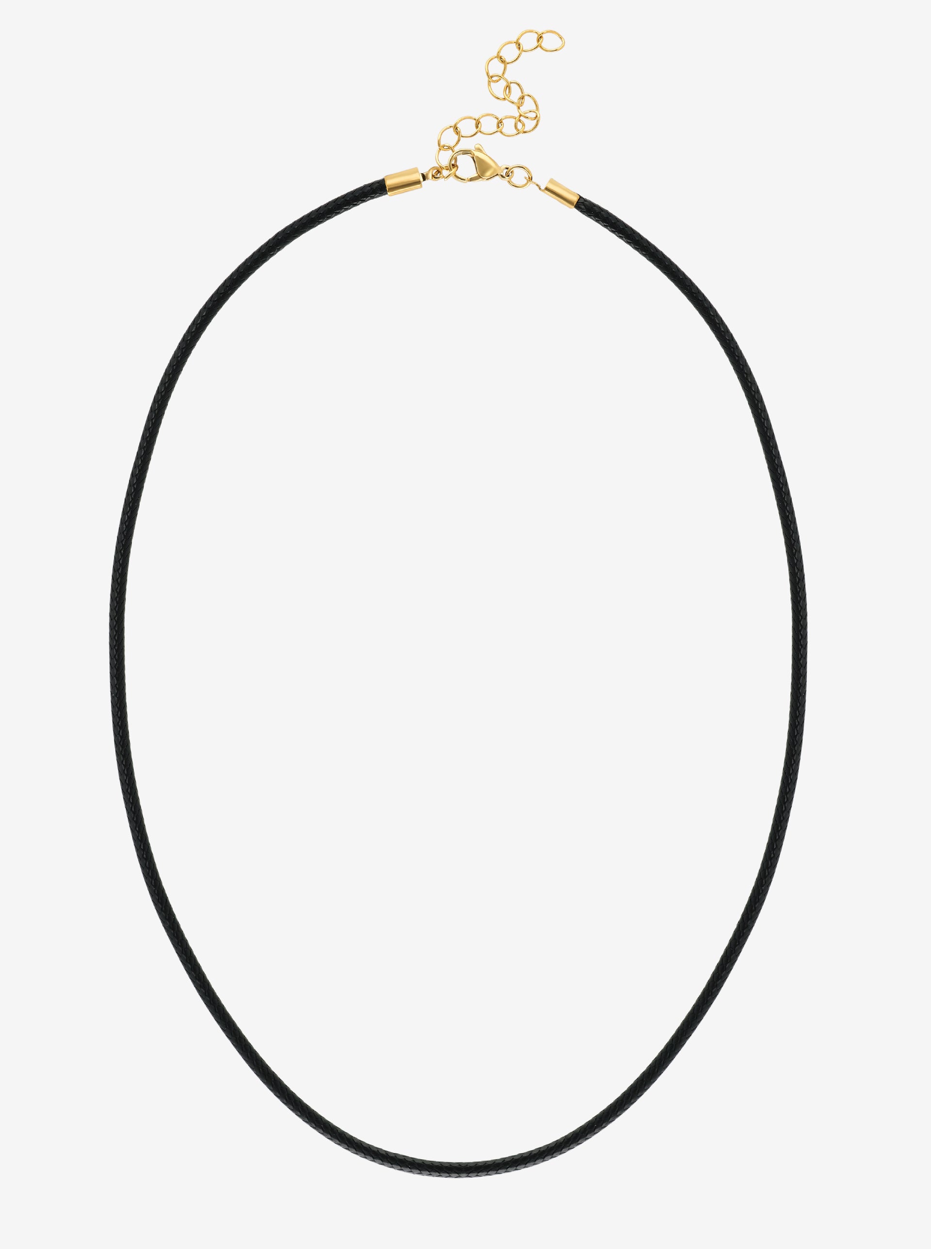 Black Rope Necklace