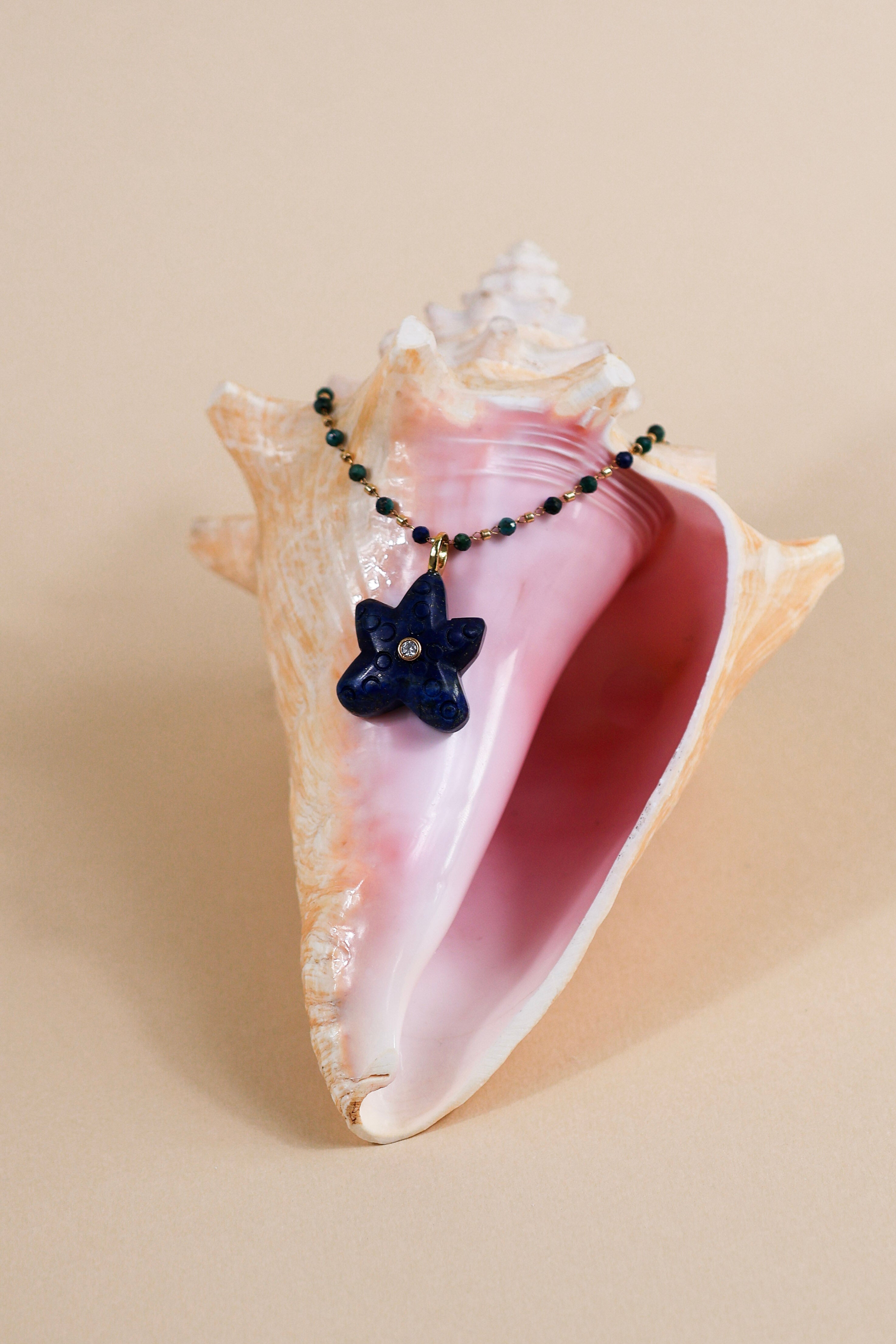 Ocean Beaded Necklace
