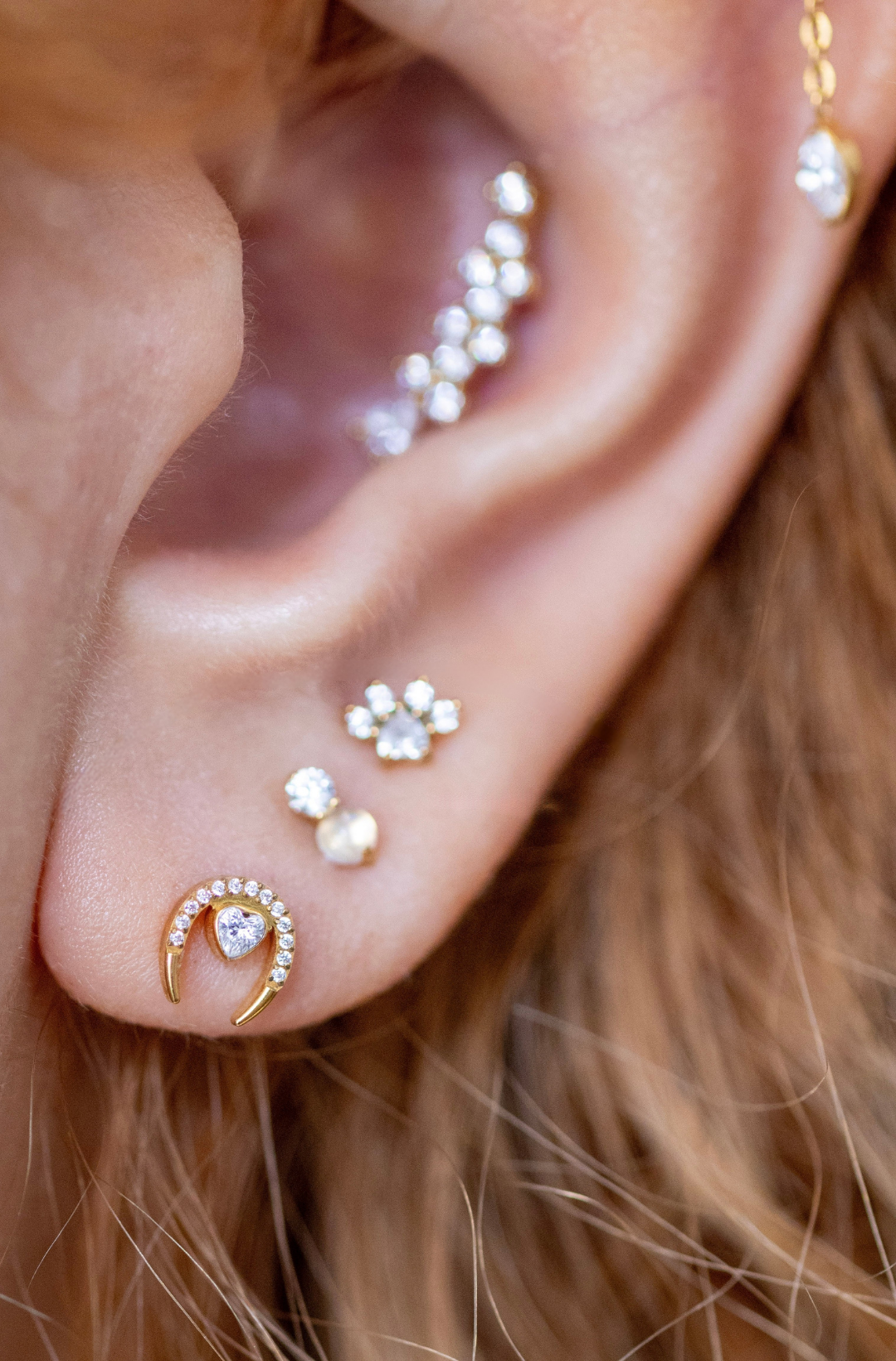 Piercing Luna em Titânio