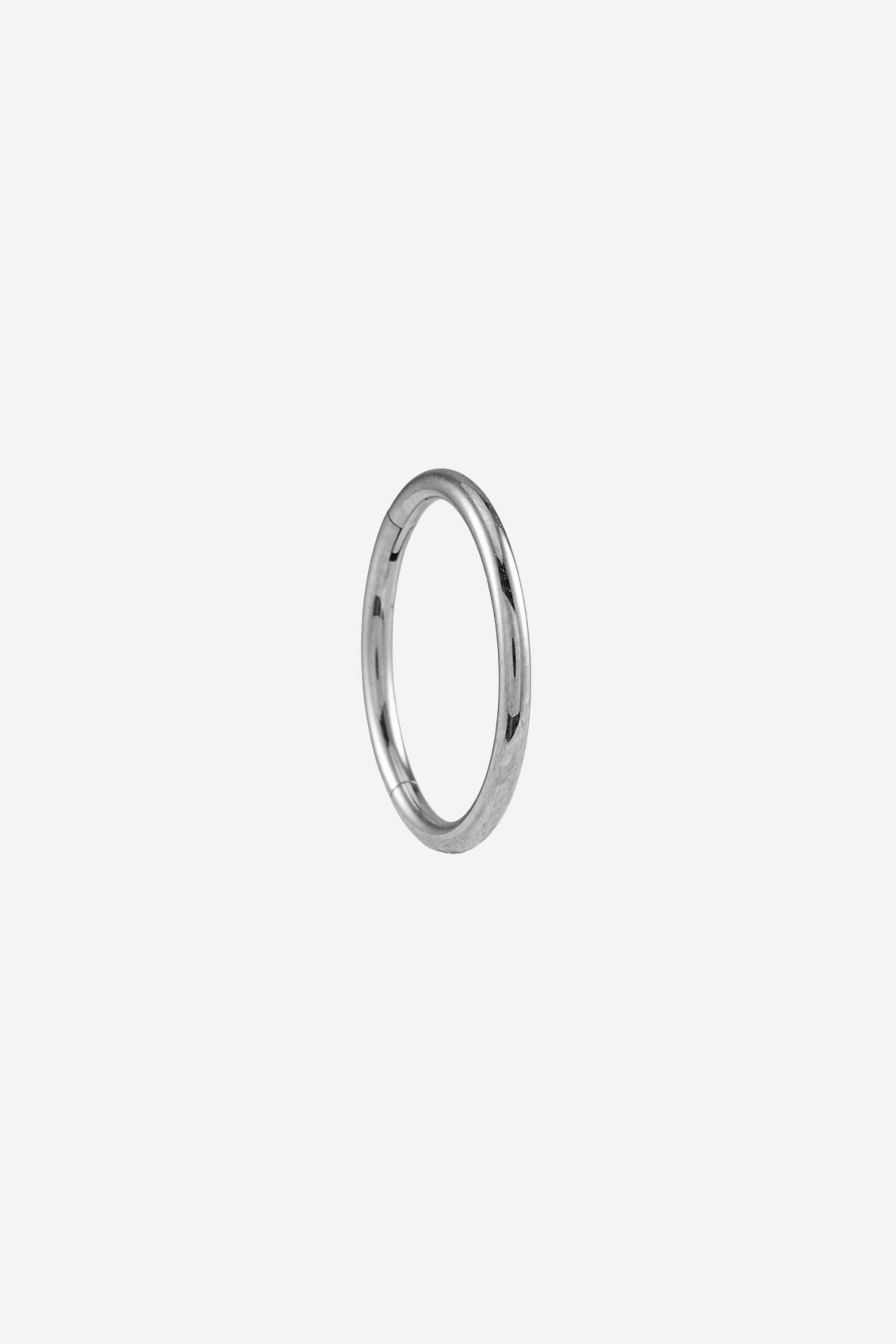 M Silver Plain Clicker - 10mm