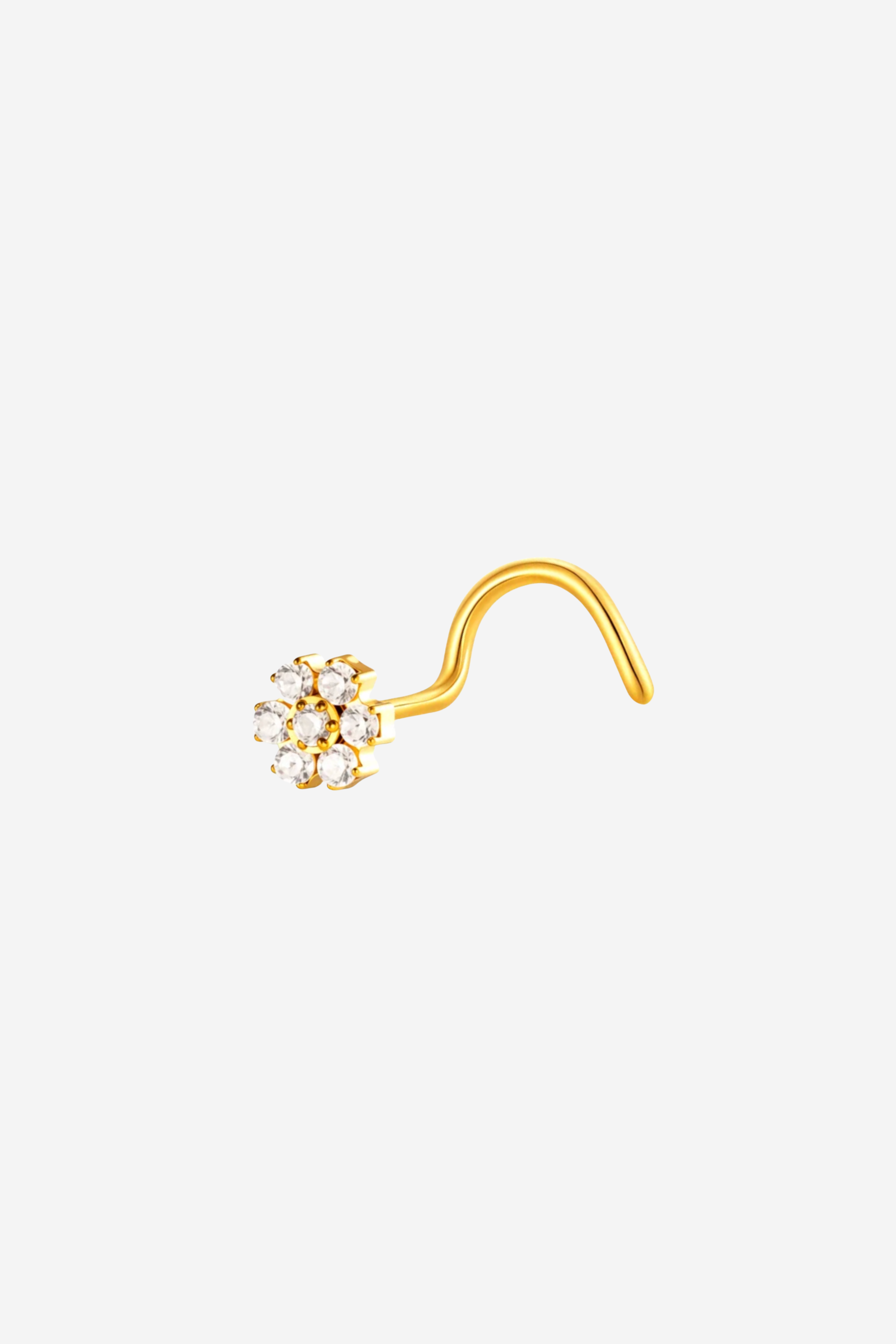 Piercing Nariz Fleur em Titânio