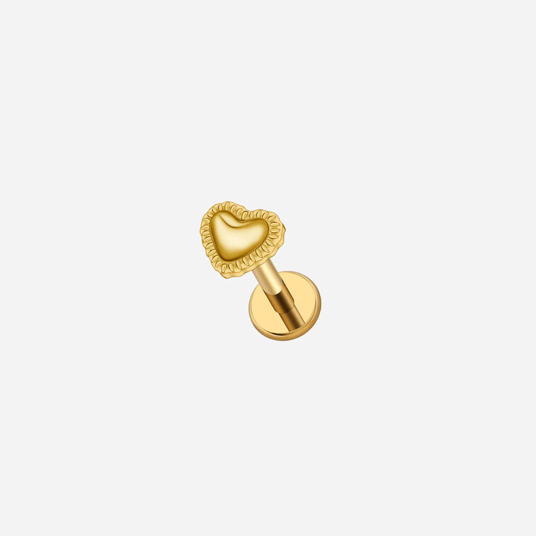 Heart Titanium Piercing