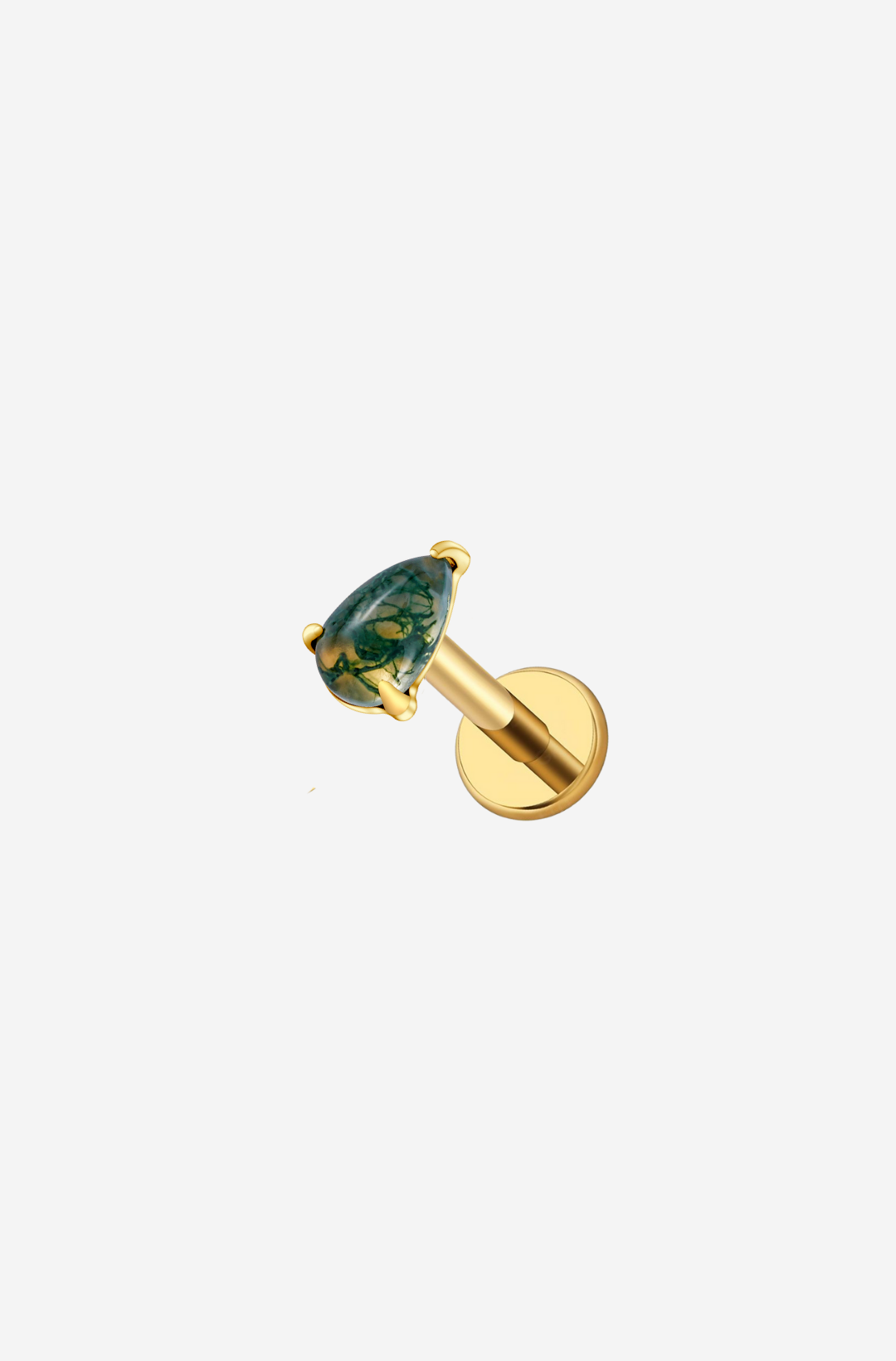 Moss Agathe Larme Titanium Piercing