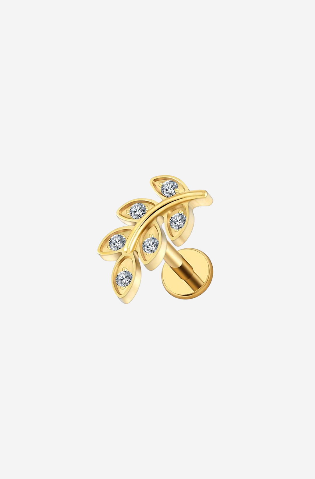 White Vine Titanium Piercing