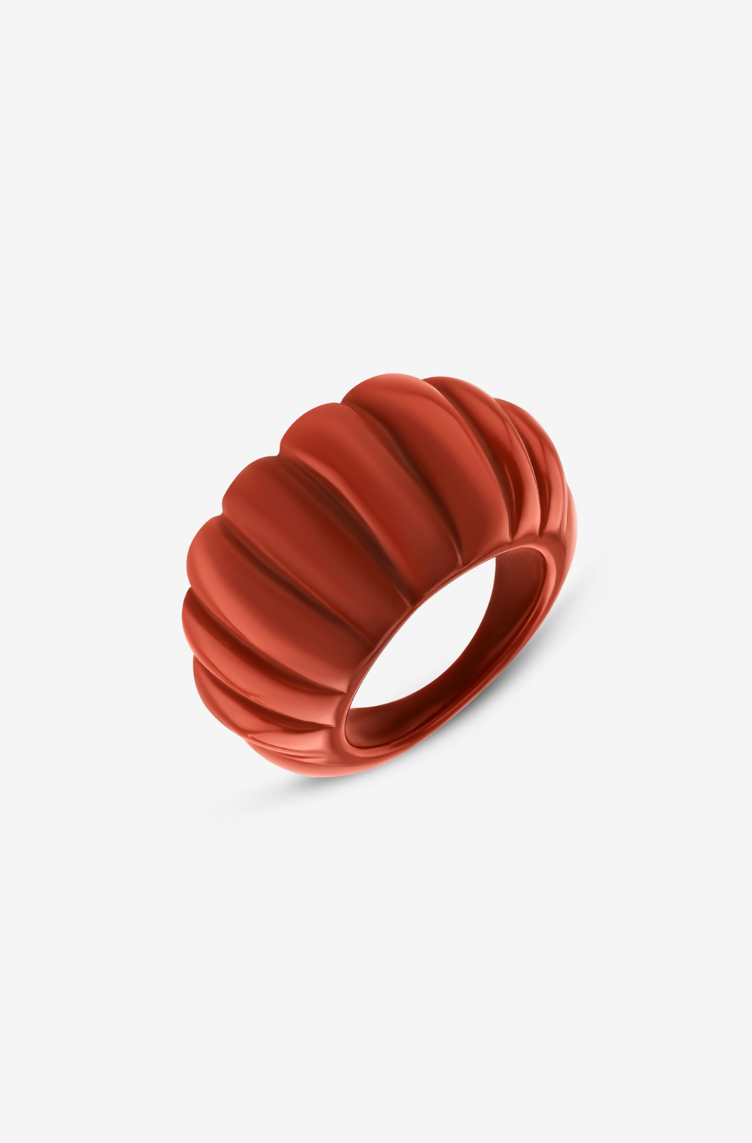 Terracotta Swirl Ring