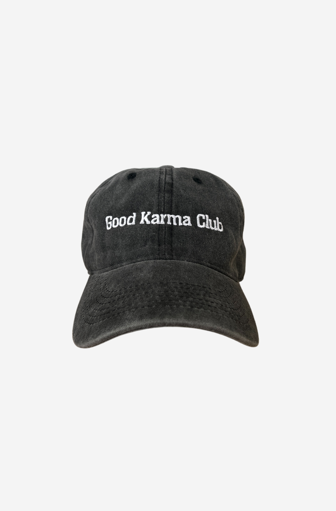 Black Good Karma Club Cap