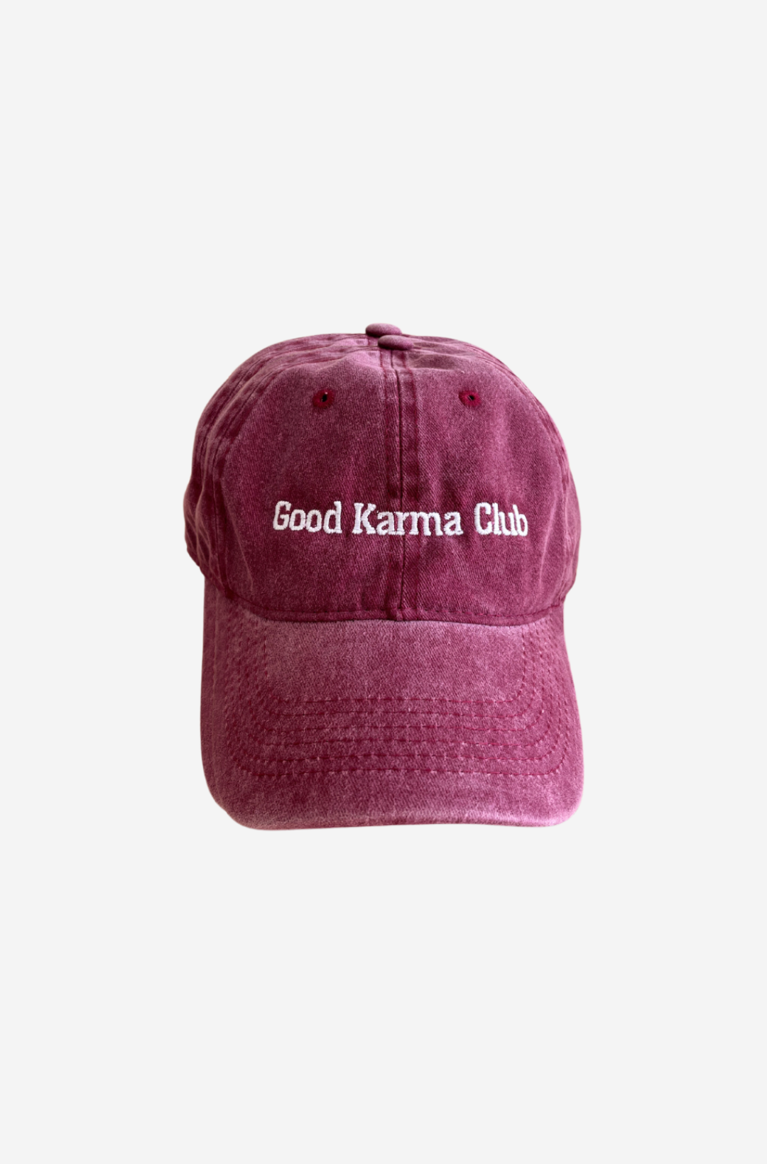Red Good Karma Club Cap