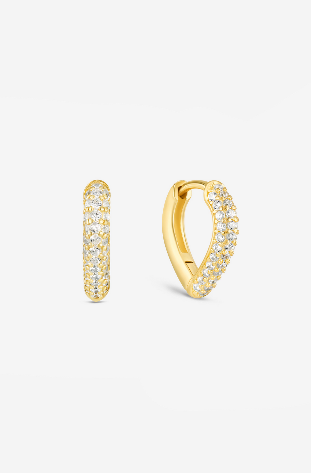 Midi White Zest Hoop - Unit