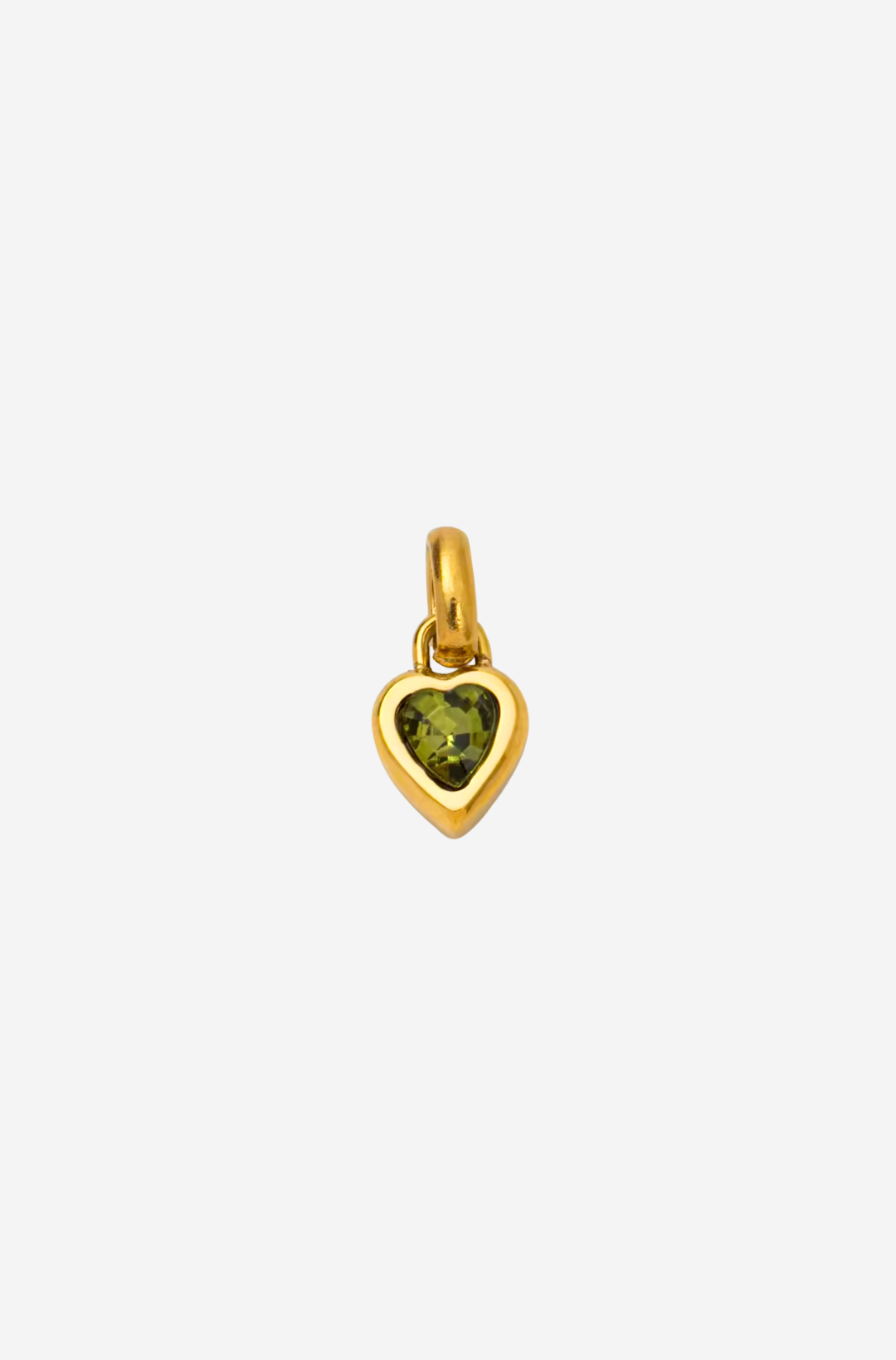 Green Heart Charm
