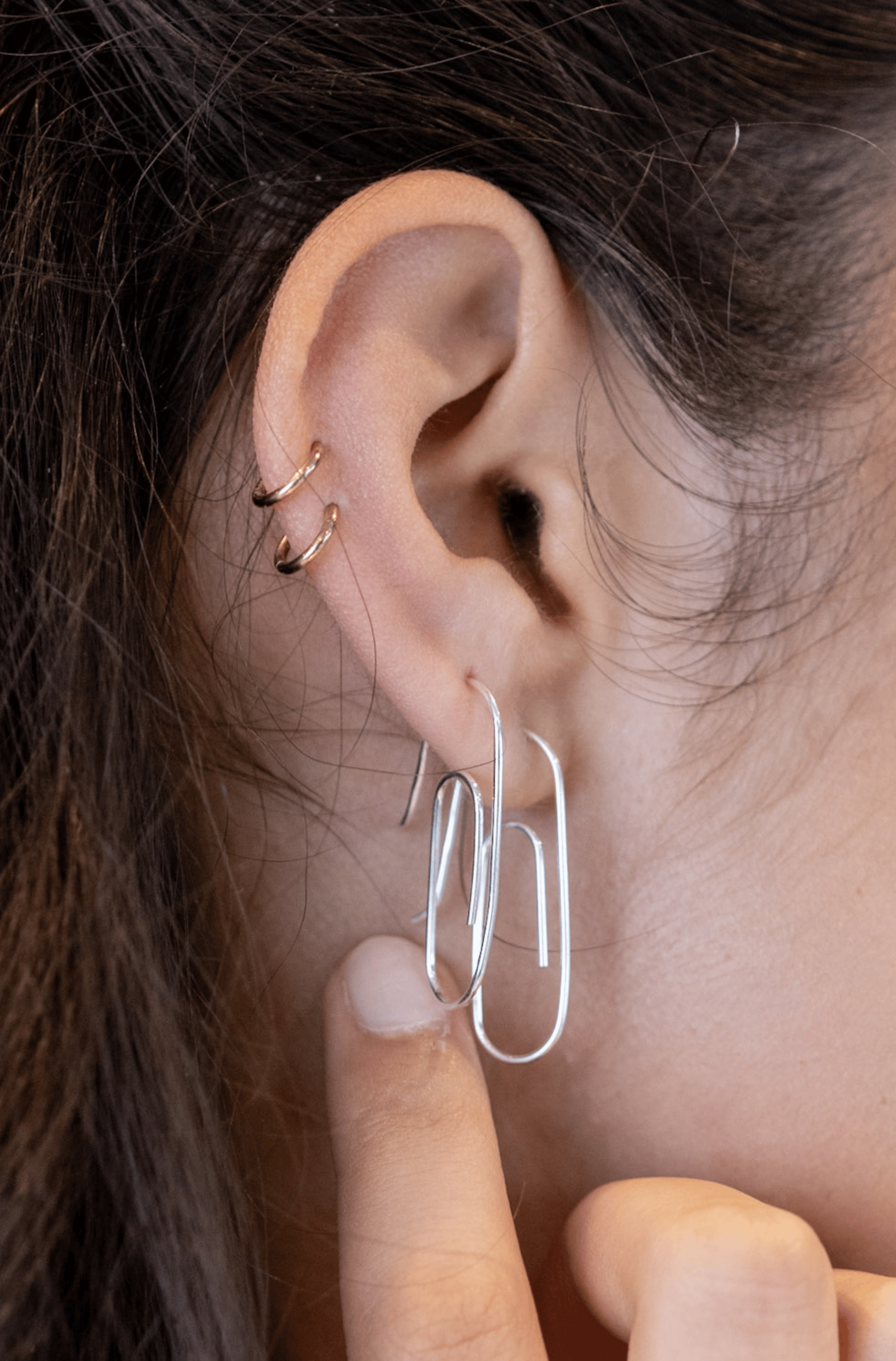 Silver Noa Earring