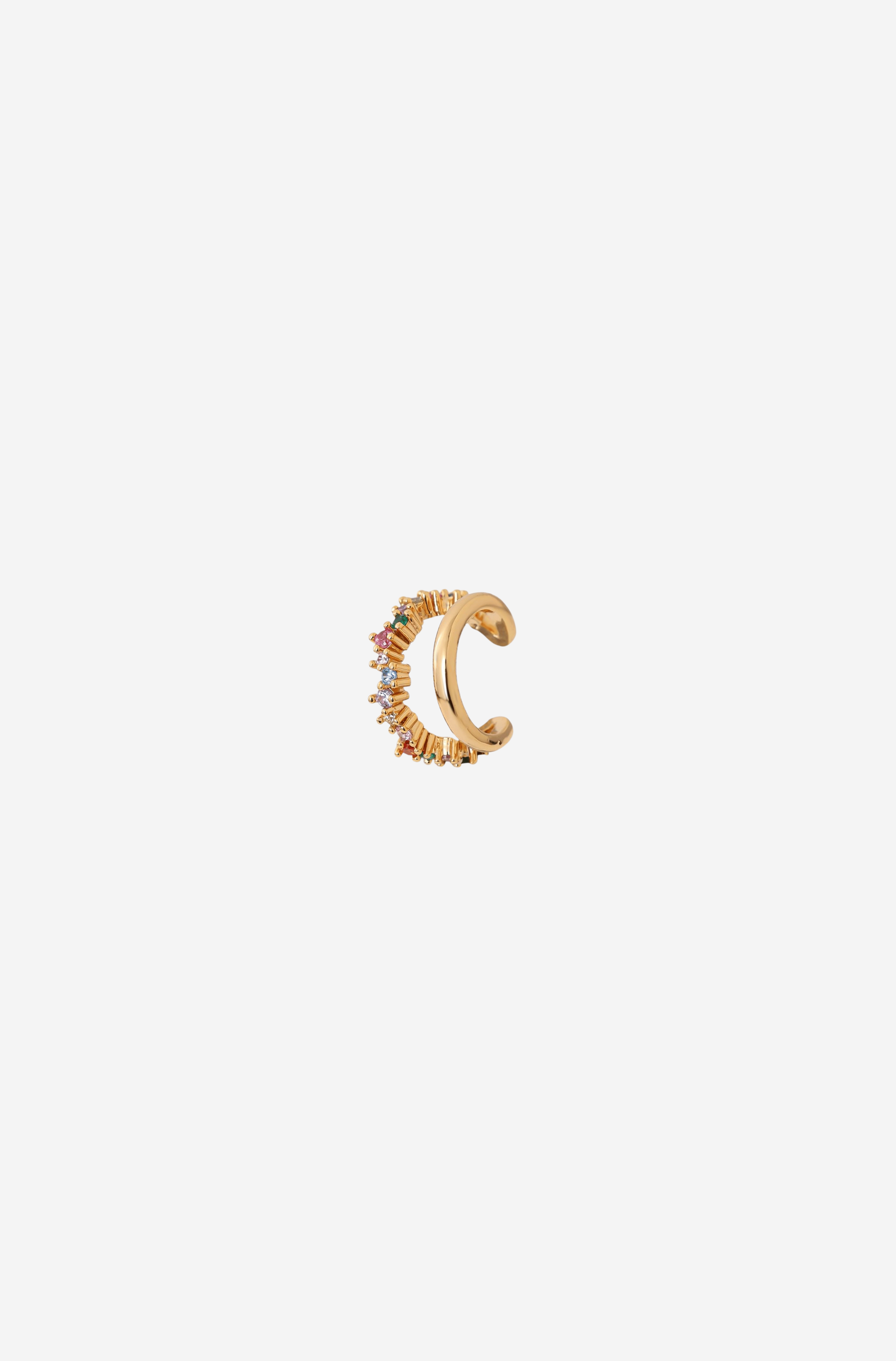 Multicolor Glow Earcuff