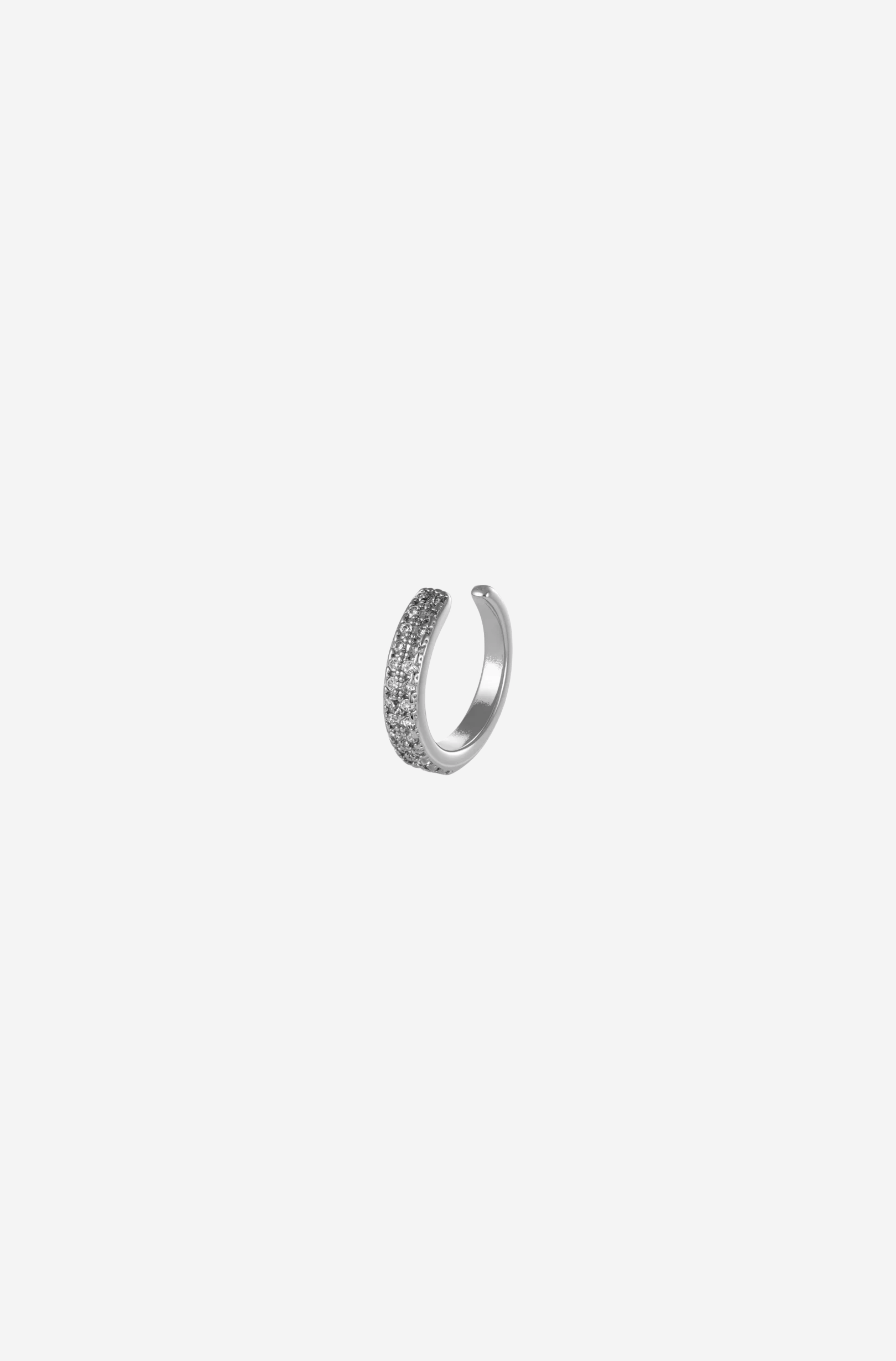 Silver Arco Earcuff