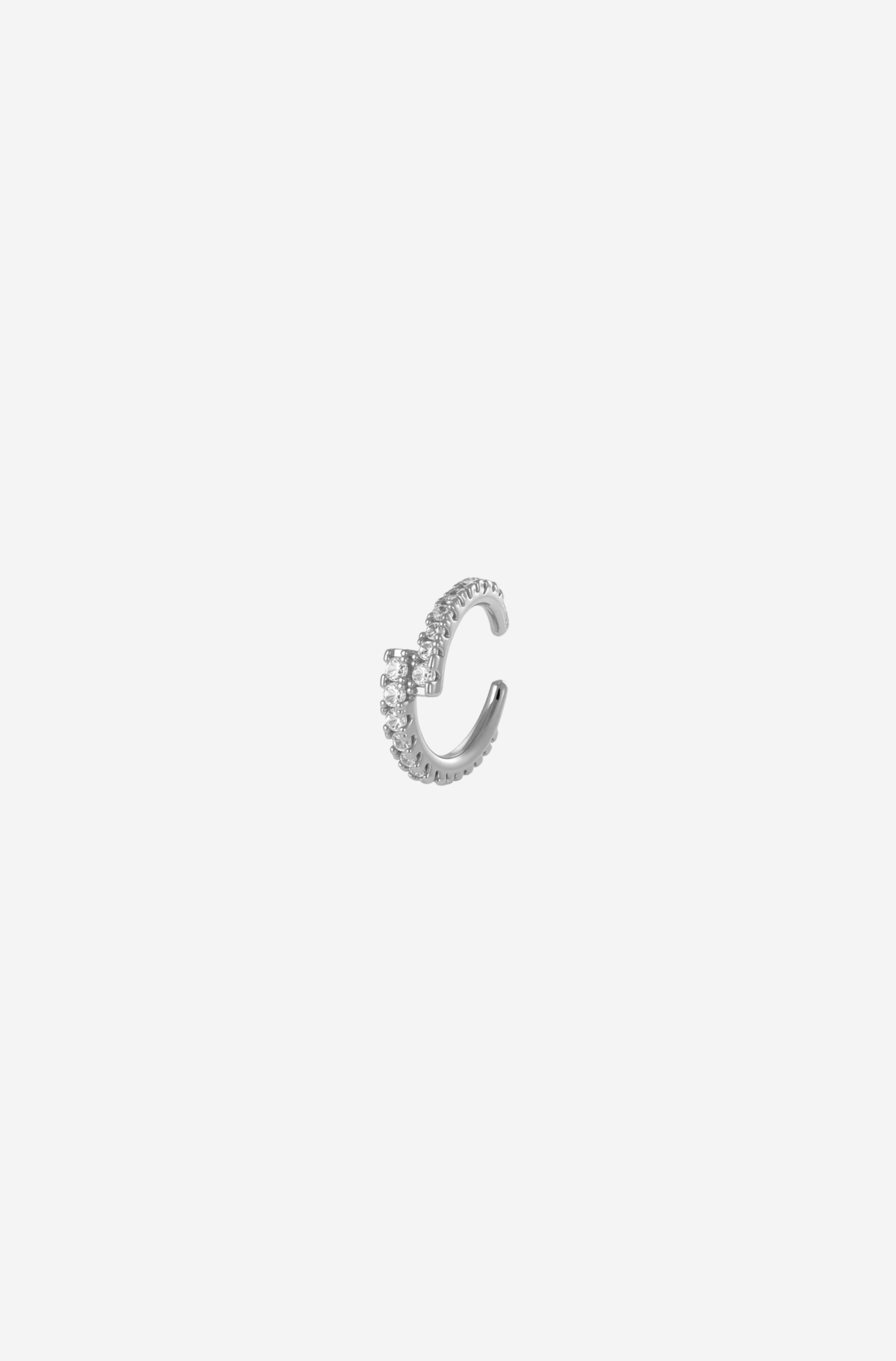 Silver Valen Earcuff