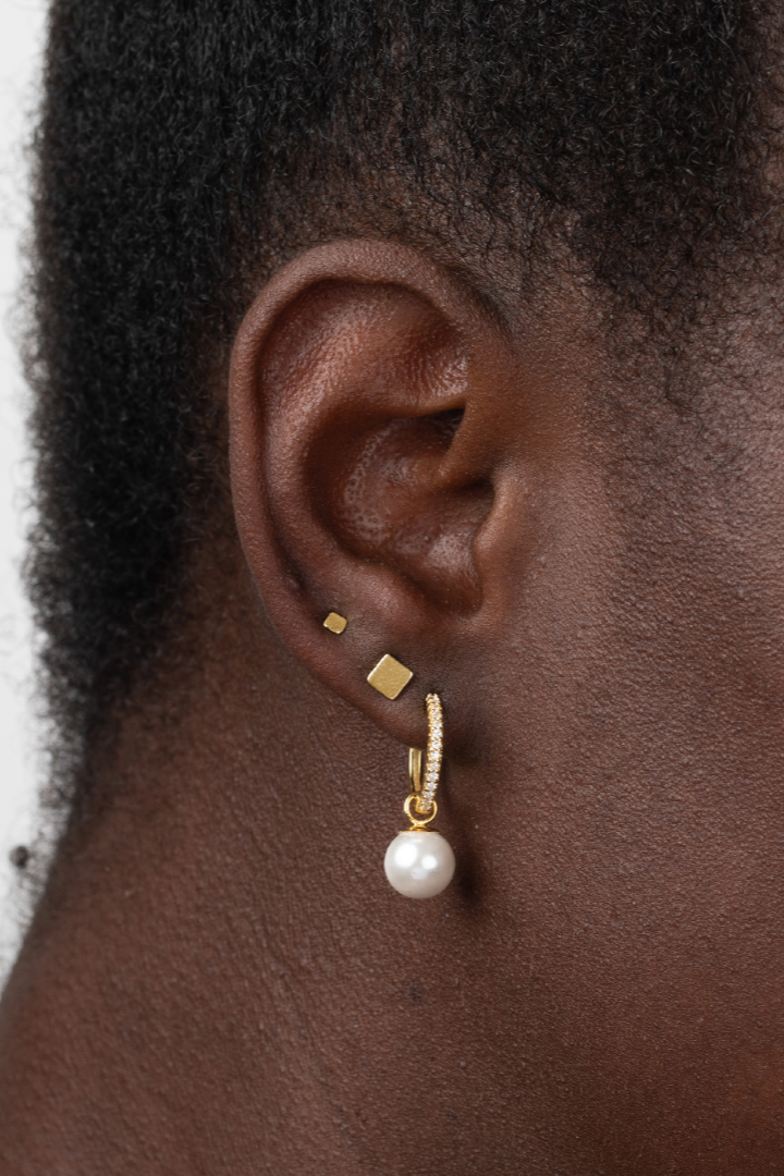Pearl Davine Hoop - Unit