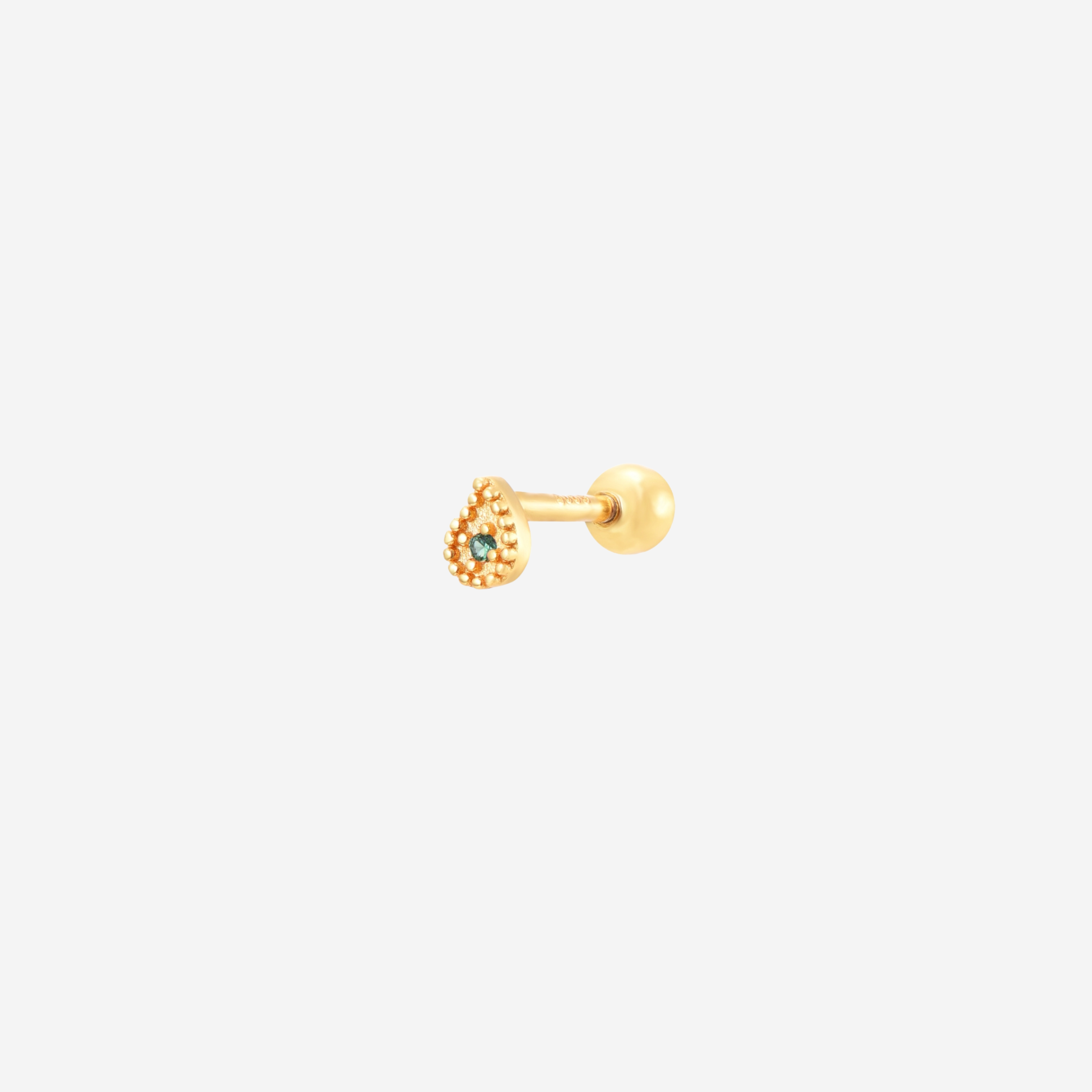 Green Drop Piercing