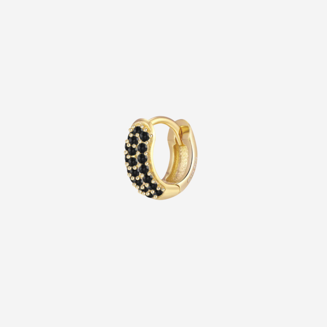 Black Glace Hoop