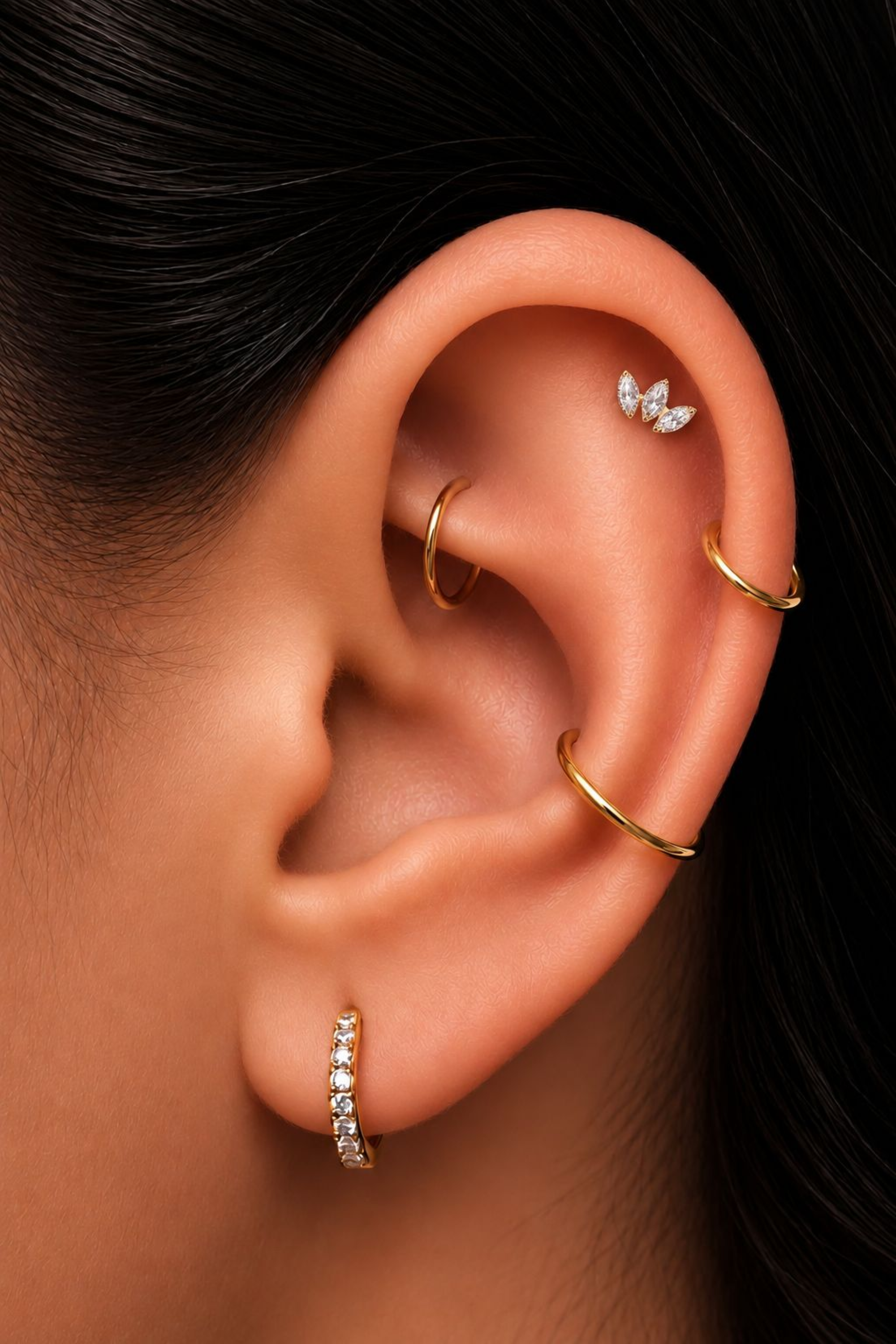White Lotus Titanium Piercing