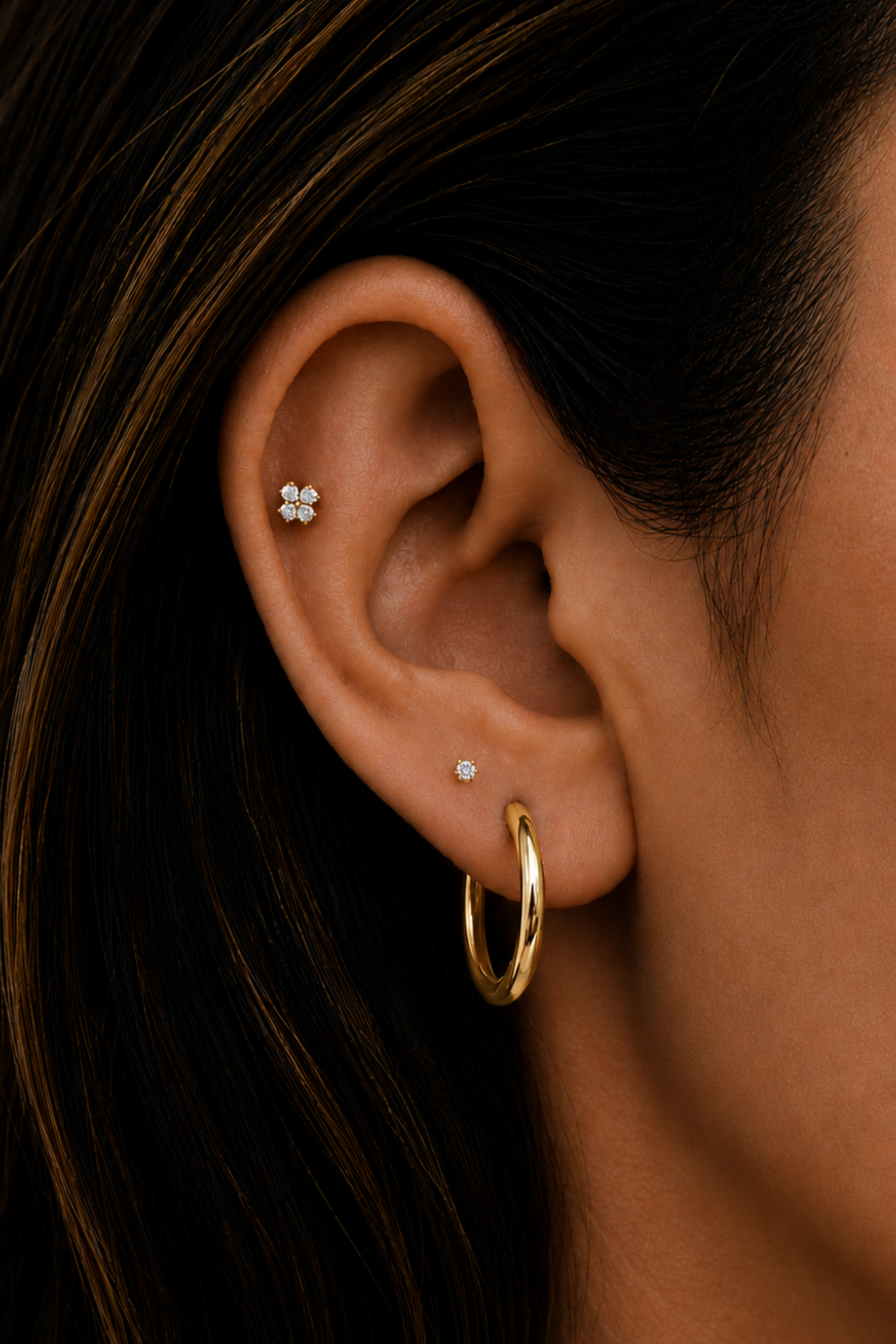 Piercing Lucky em Titânio