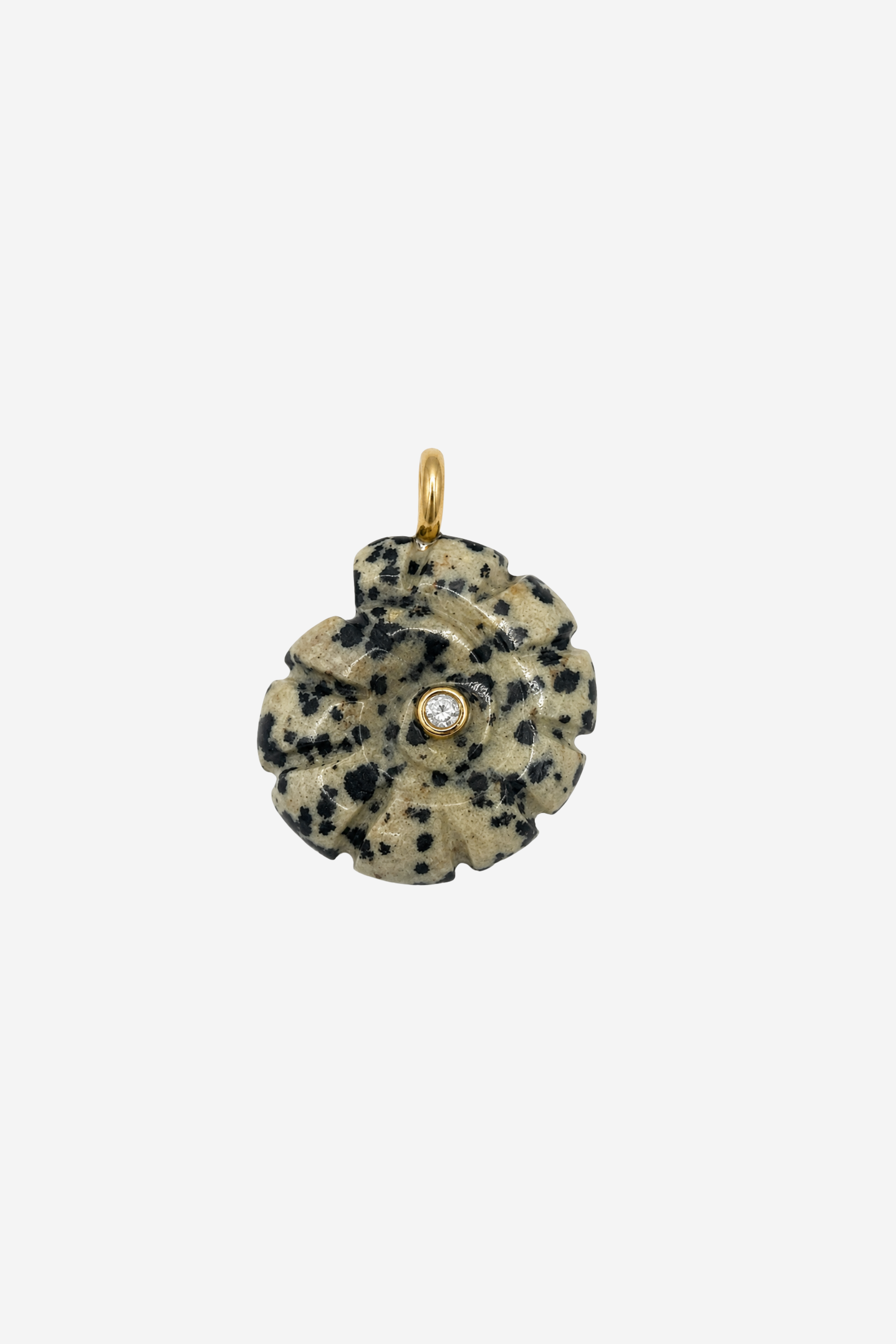 Shore Pendant - Natural Dalmatian