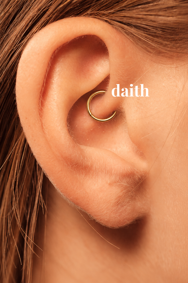 Piercings para o Daith