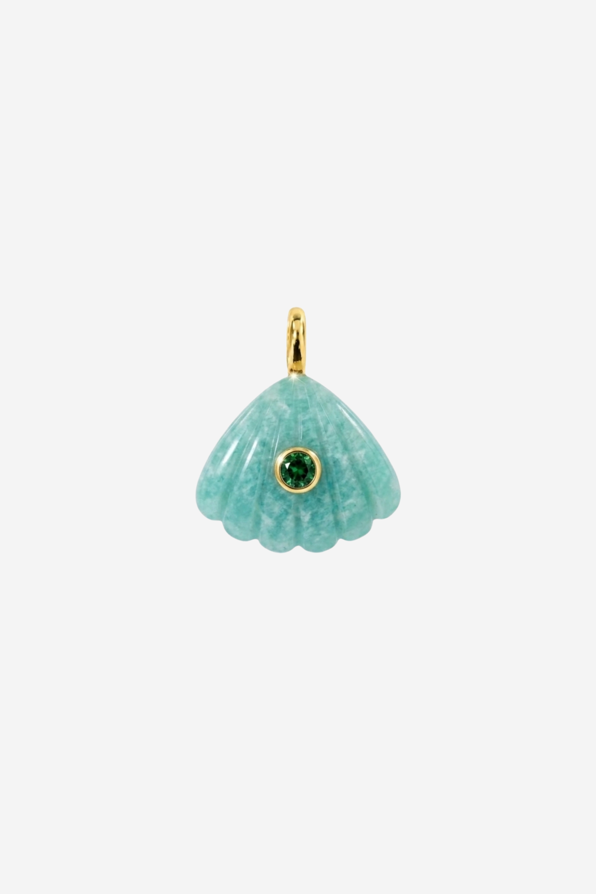 Coastal Pendant - Natural Amazonite