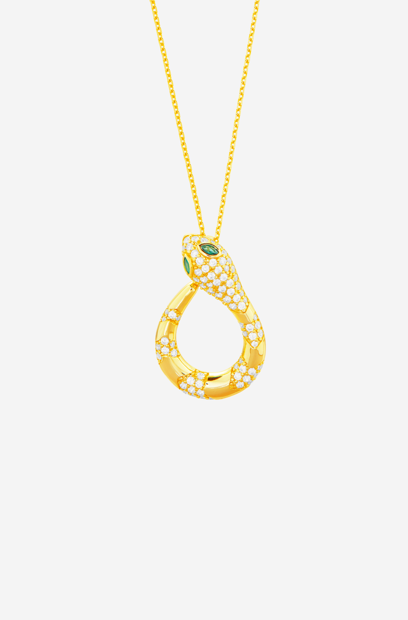 Snake curve Necklace