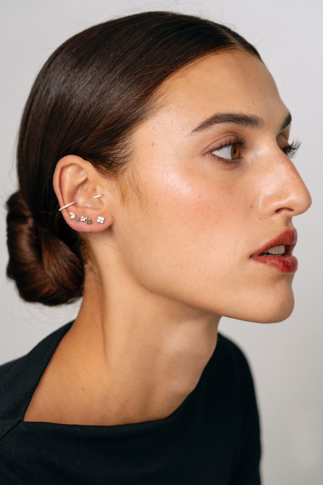 White Butterfly Titanium Piercing