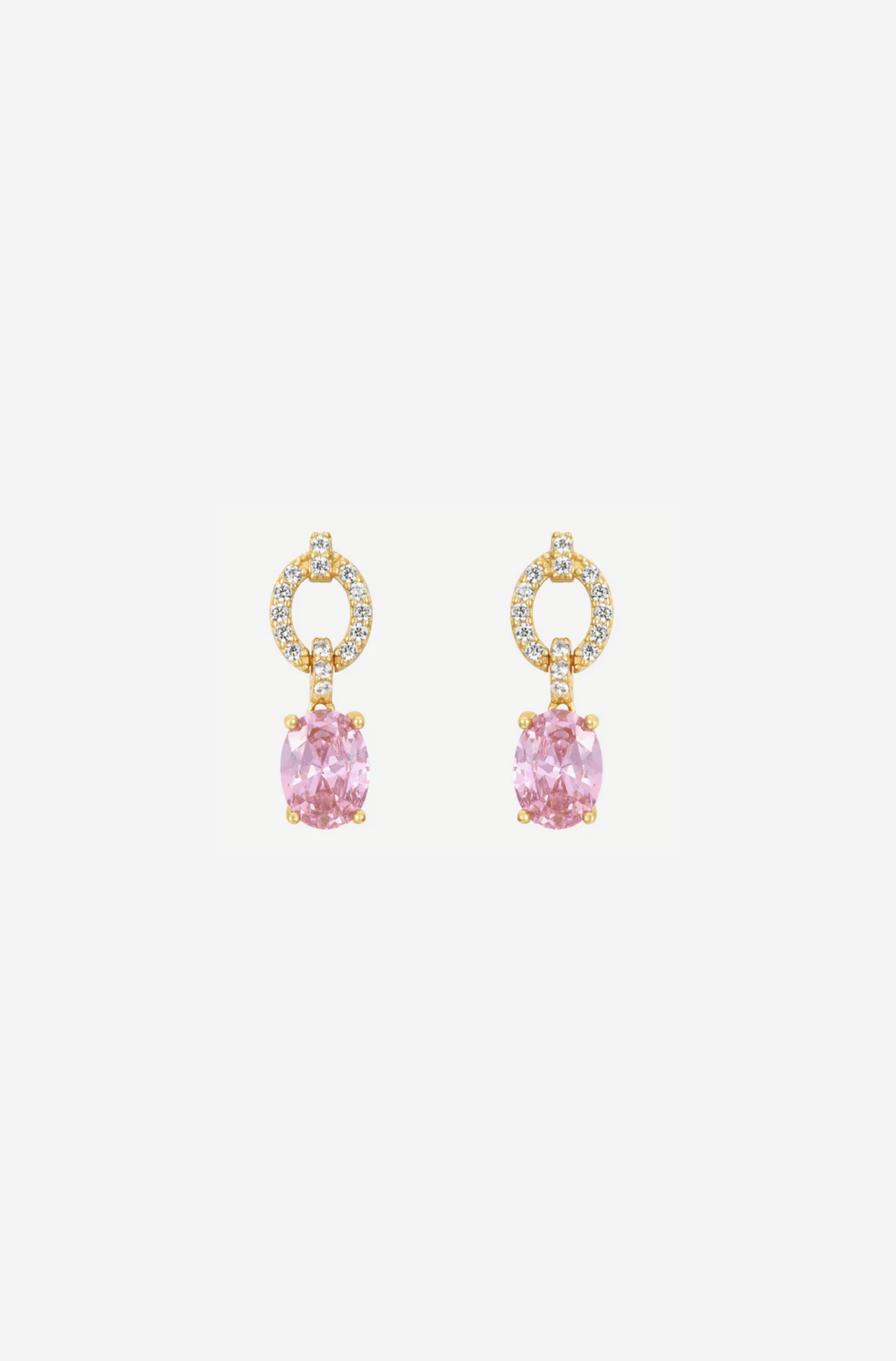 Pink Harper Earrings