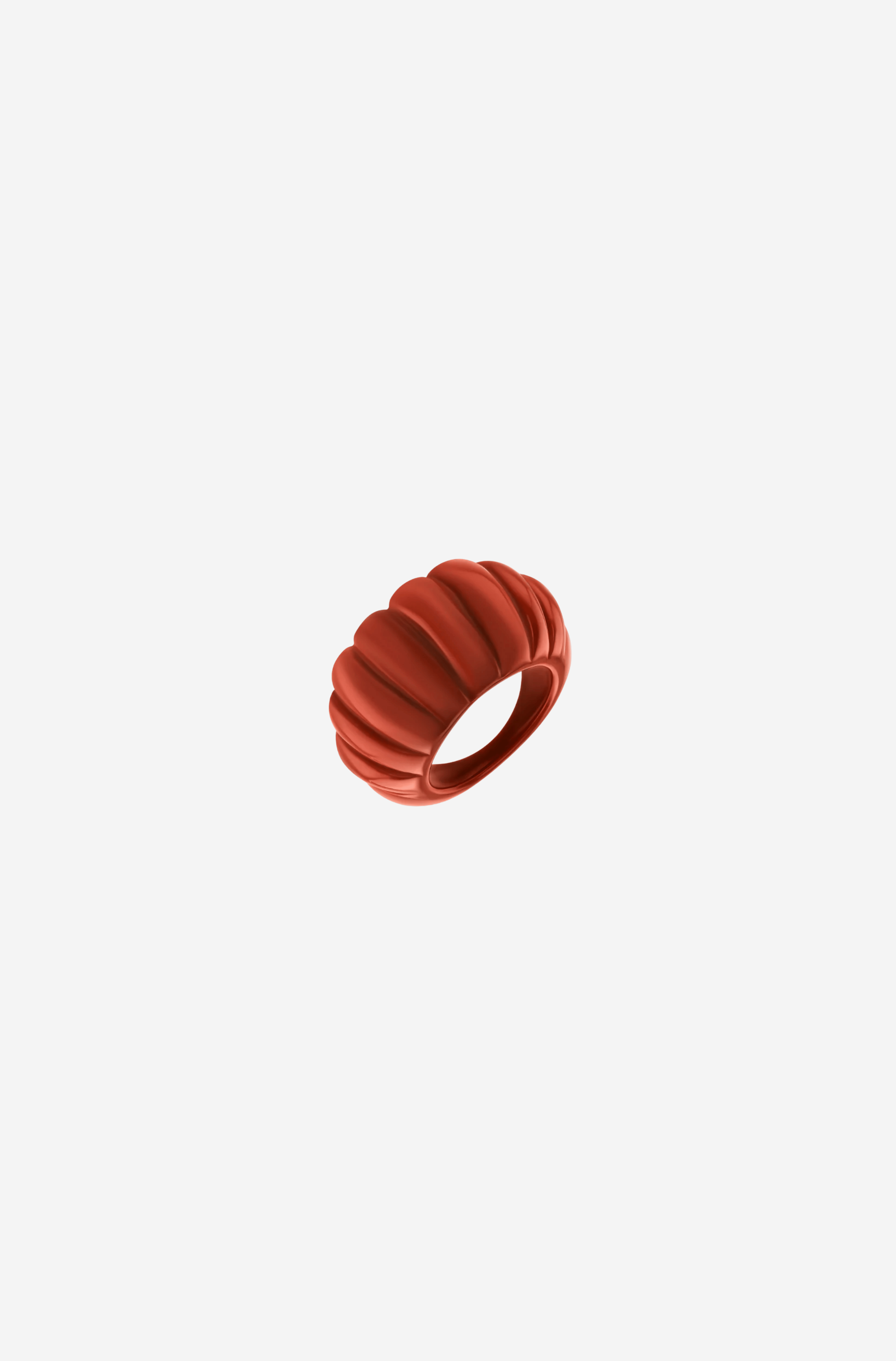 Terracotta Swirl Ring