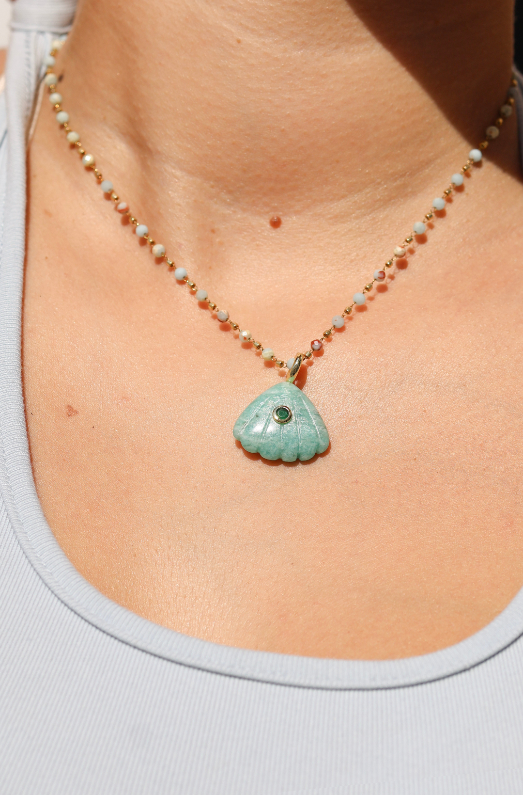Coastal Beaded Necklace