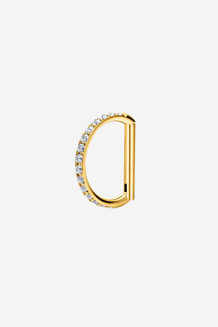 D-Ring Crystal Clicker - 8mm