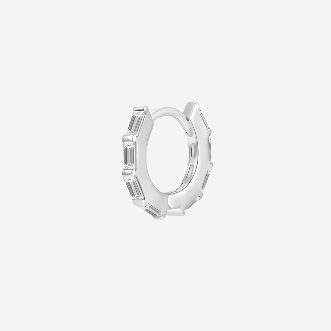 Silver Miana Hoop