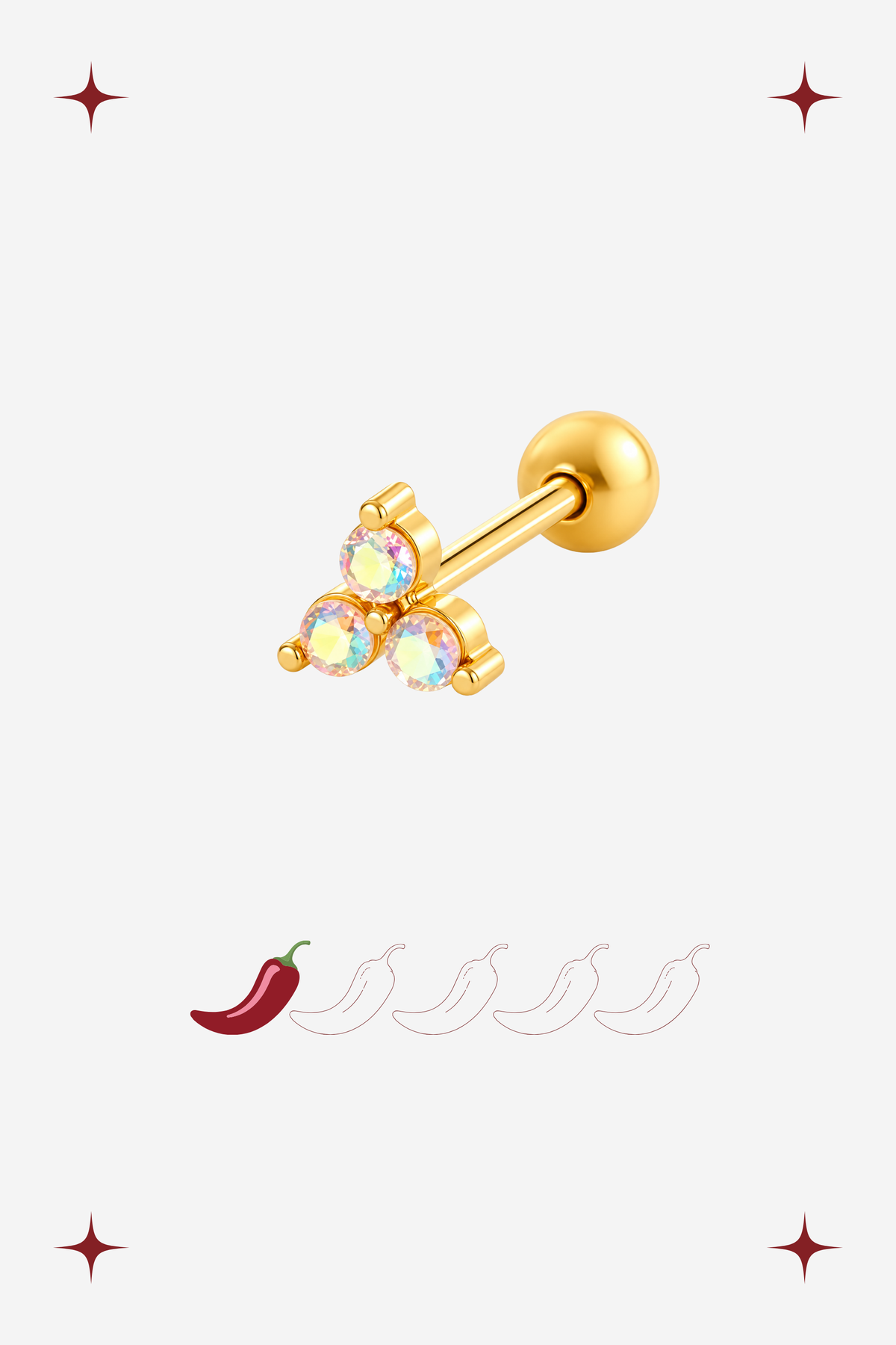 Piercing Jade Cristal