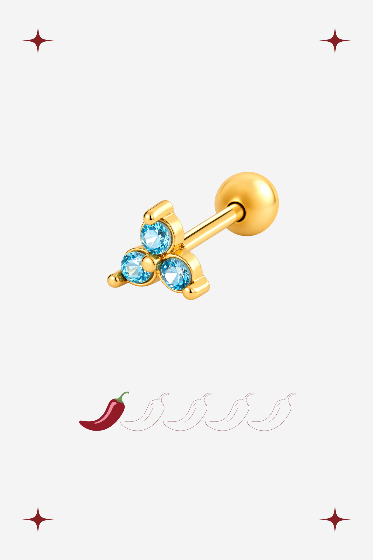 Blue Jade Piercing