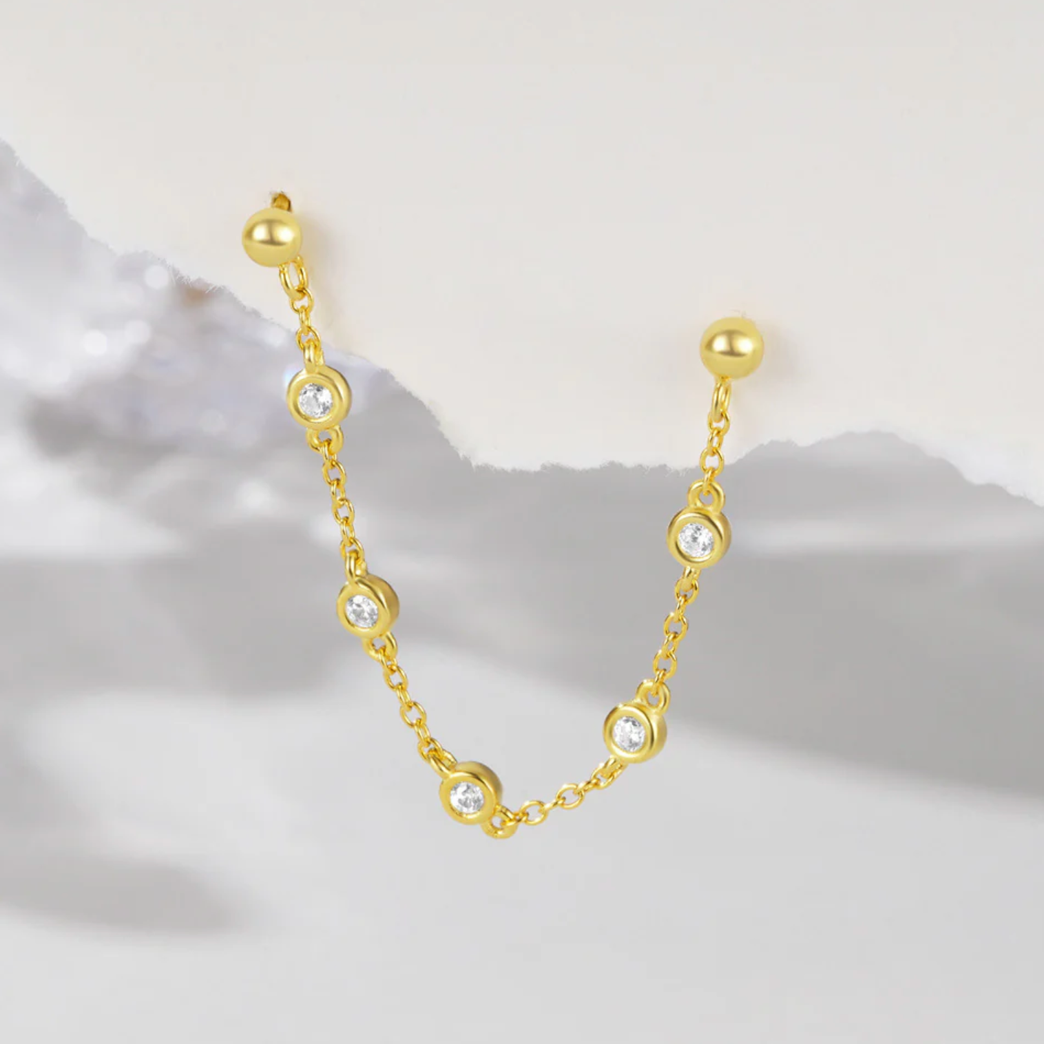 Stella Chain Earrings