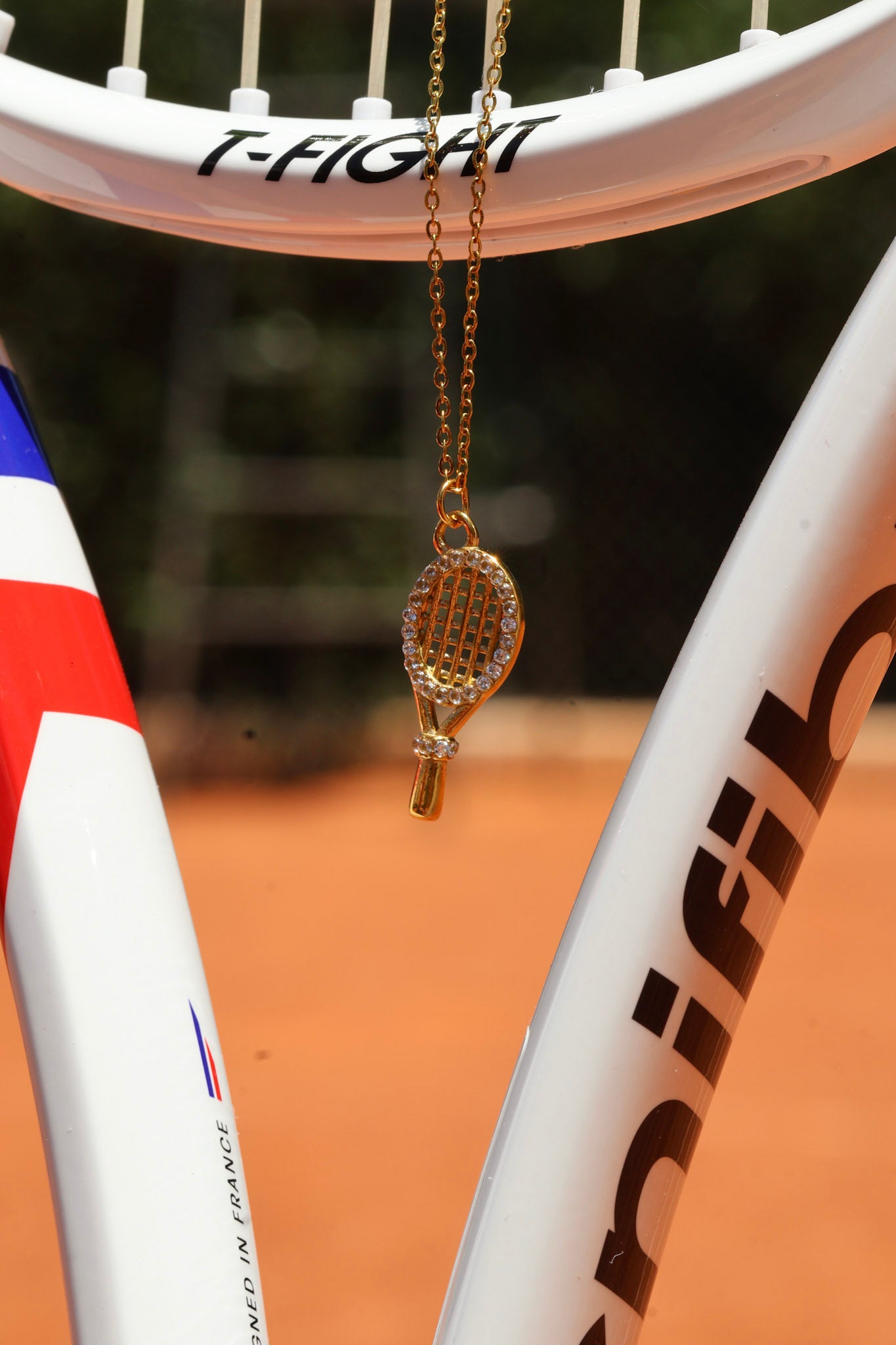 Racket Necklace