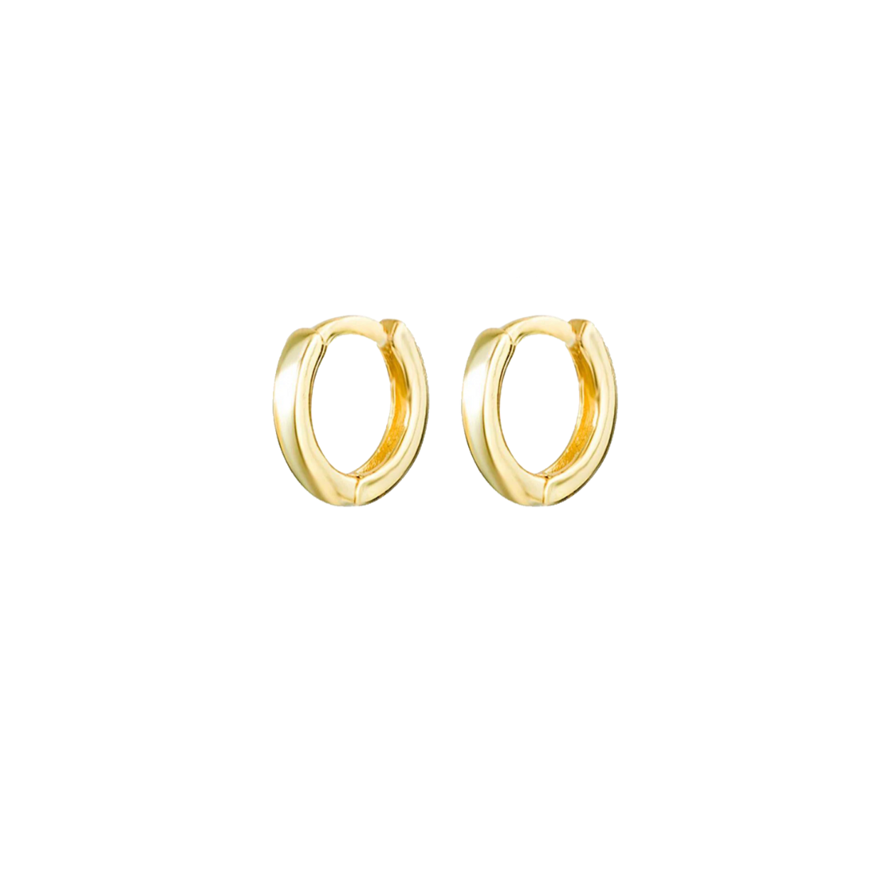 Gold Pinju Hoops
